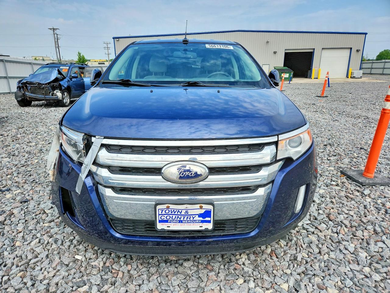 2012 Ford Edge Sel Blue vin: 2FMDK3JC6CBA68002