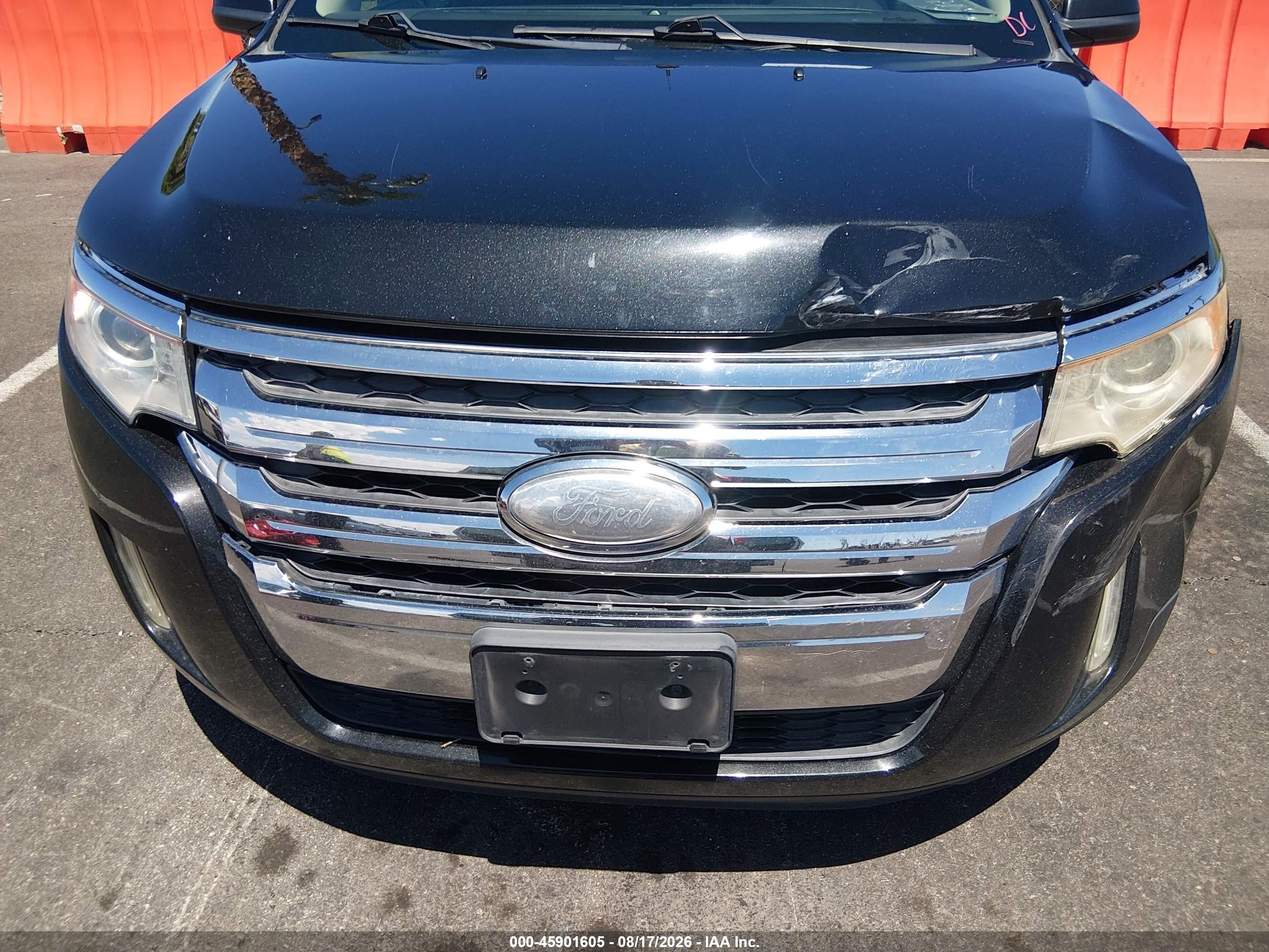 2012 Ford Edge Sel Черный vin: 2FMDK3JC6CBA96320