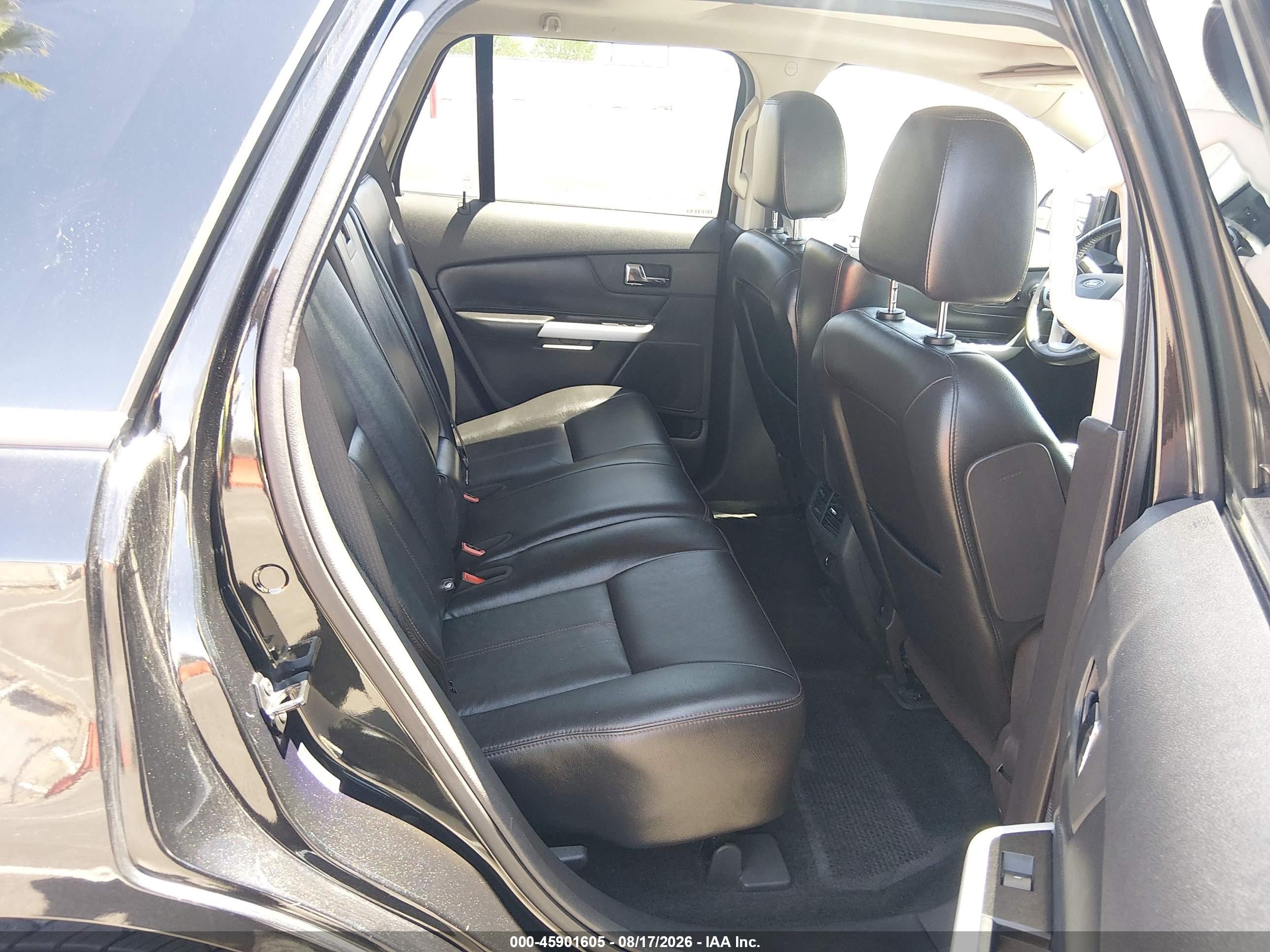 2012 Ford Edge Sel Черный vin: 2FMDK3JC6CBA96320