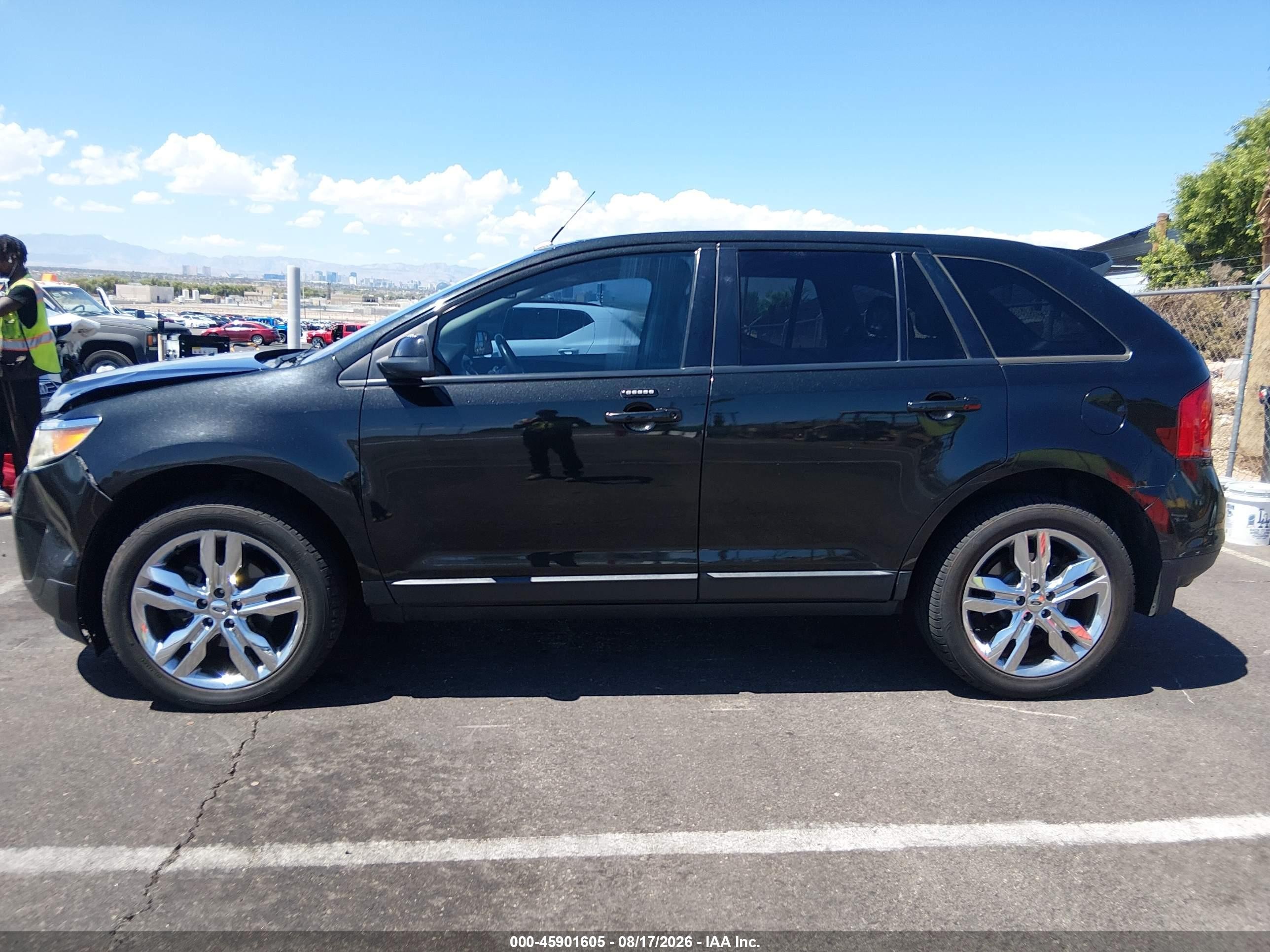 2012 Ford Edge Sel Черный vin: 2FMDK3JC6CBA96320