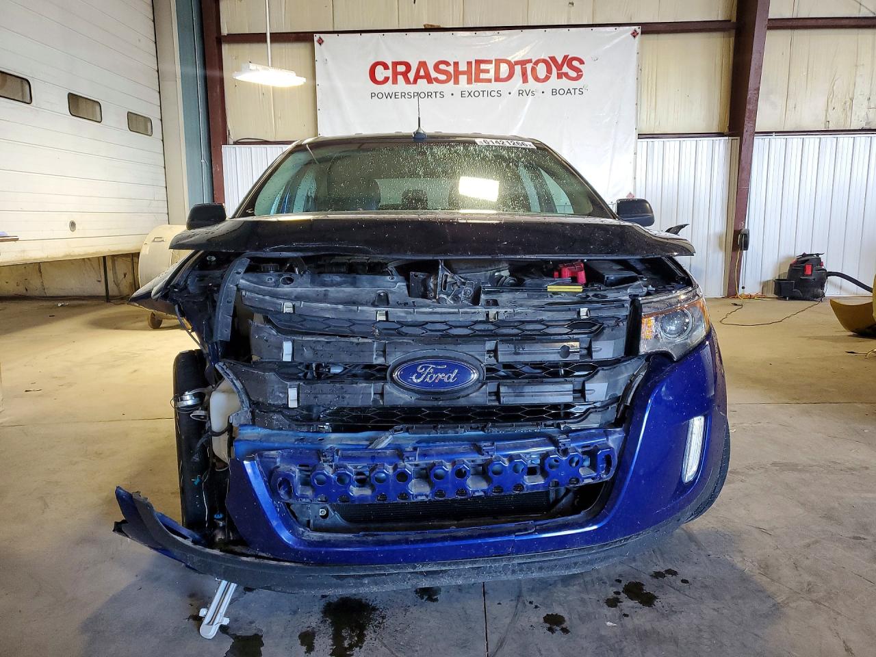 2013 Ford Edge Sel Blue vin: 2FMDK3JC6DBA68292