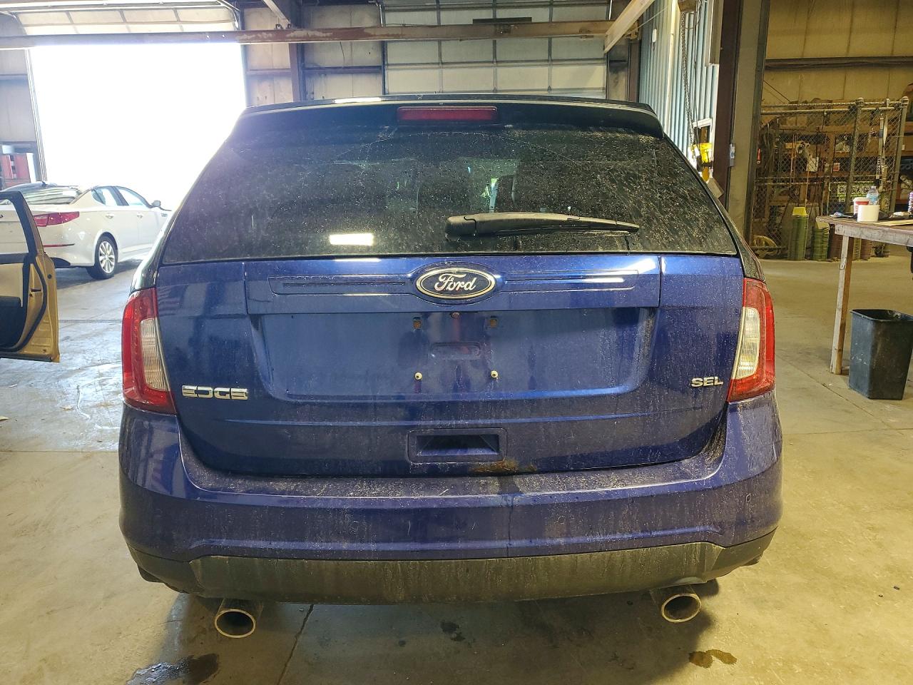 2013 Ford Edge Sel Blue vin: 2FMDK3JC6DBA68292