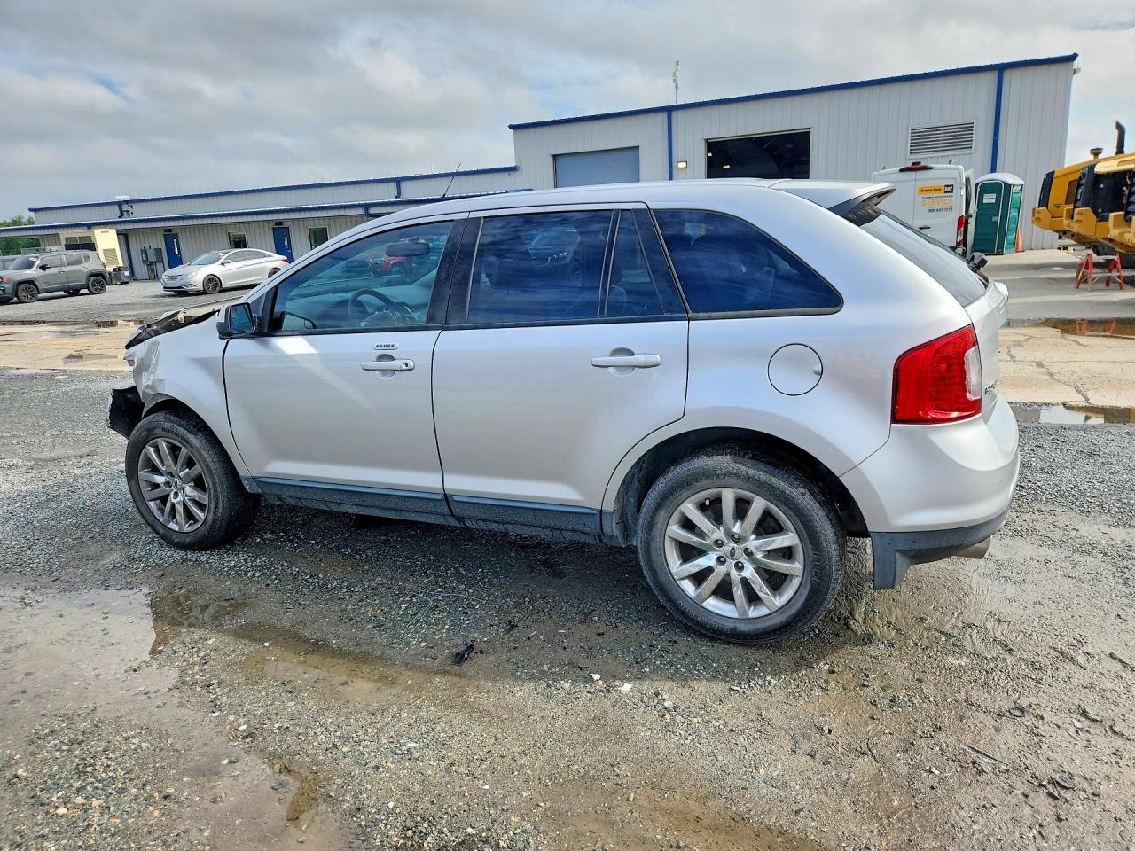 2013 Ford Edge Sel Silver vin: 2FMDK3JC6DBB16115