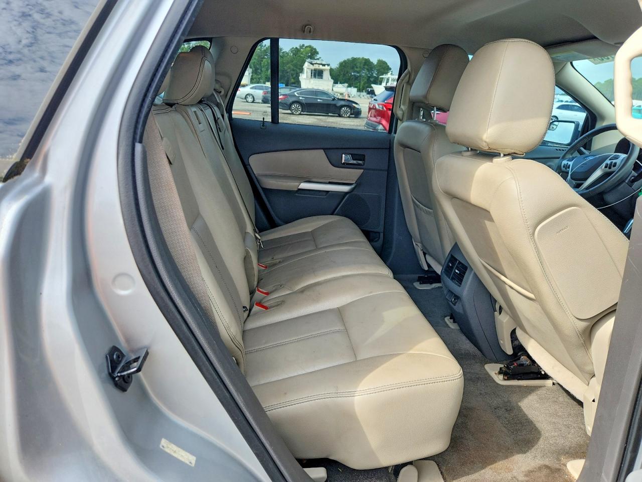 2013 Ford Edge Sel Silver vin: 2FMDK3JC6DBB16115