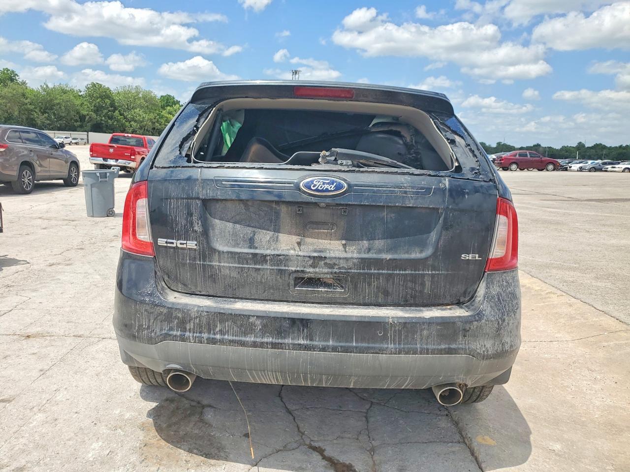 2013 Ford Edge Sel Black vin: 2FMDK3JC6DBB26112