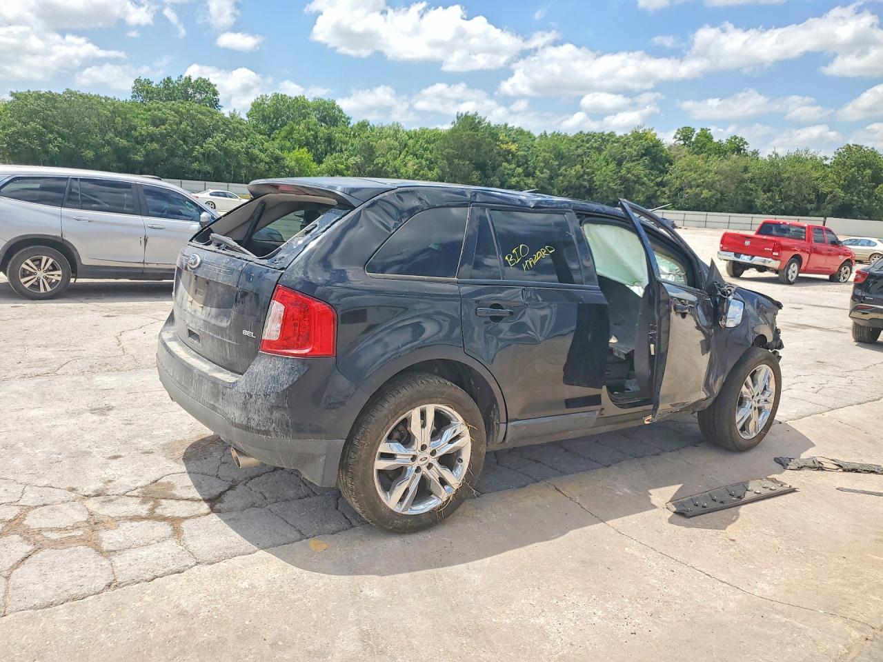 2013 Ford Edge Sel Black vin: 2FMDK3JC6DBB26112