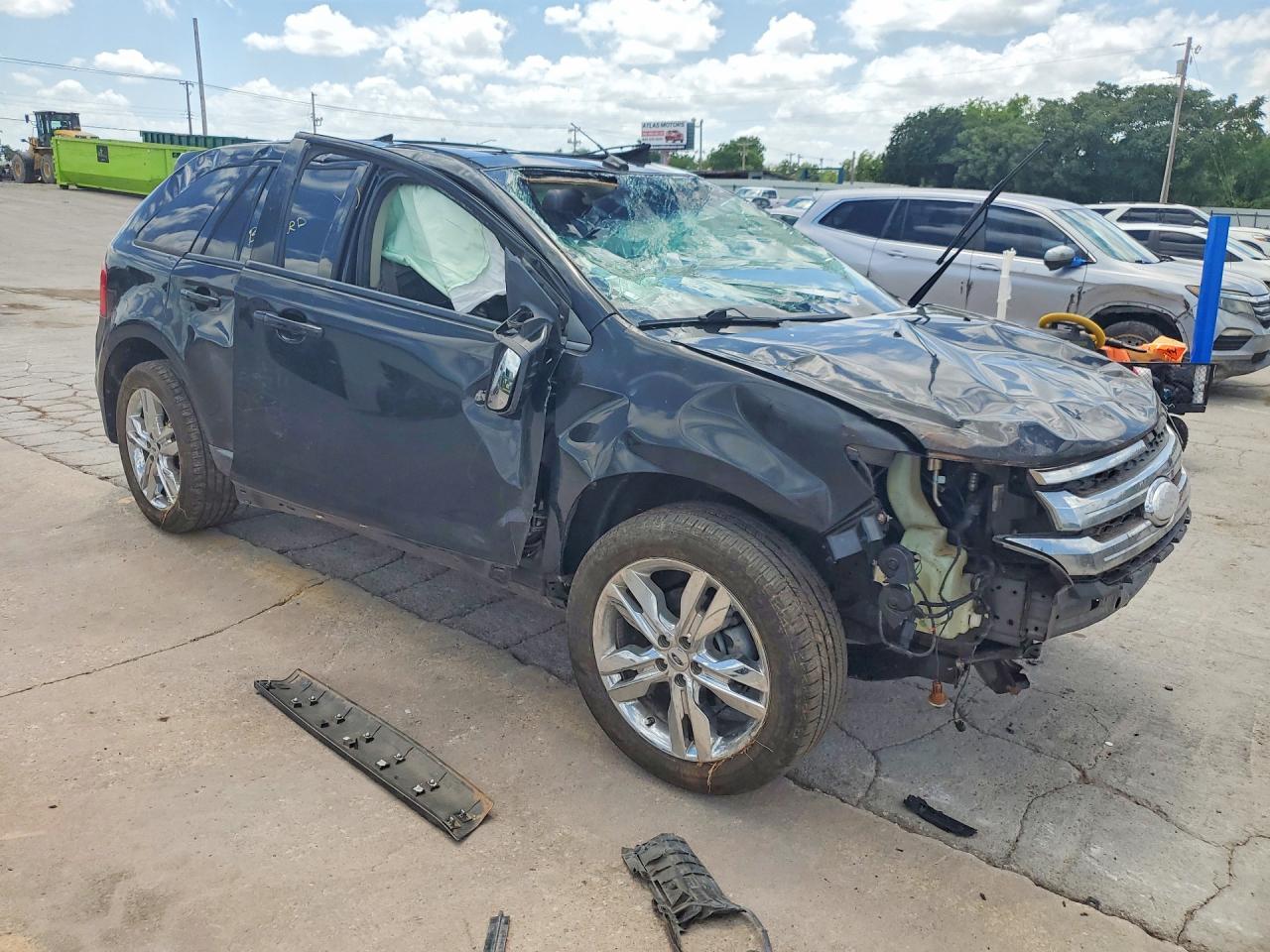 2013 Ford Edge Sel Black vin: 2FMDK3JC6DBB26112