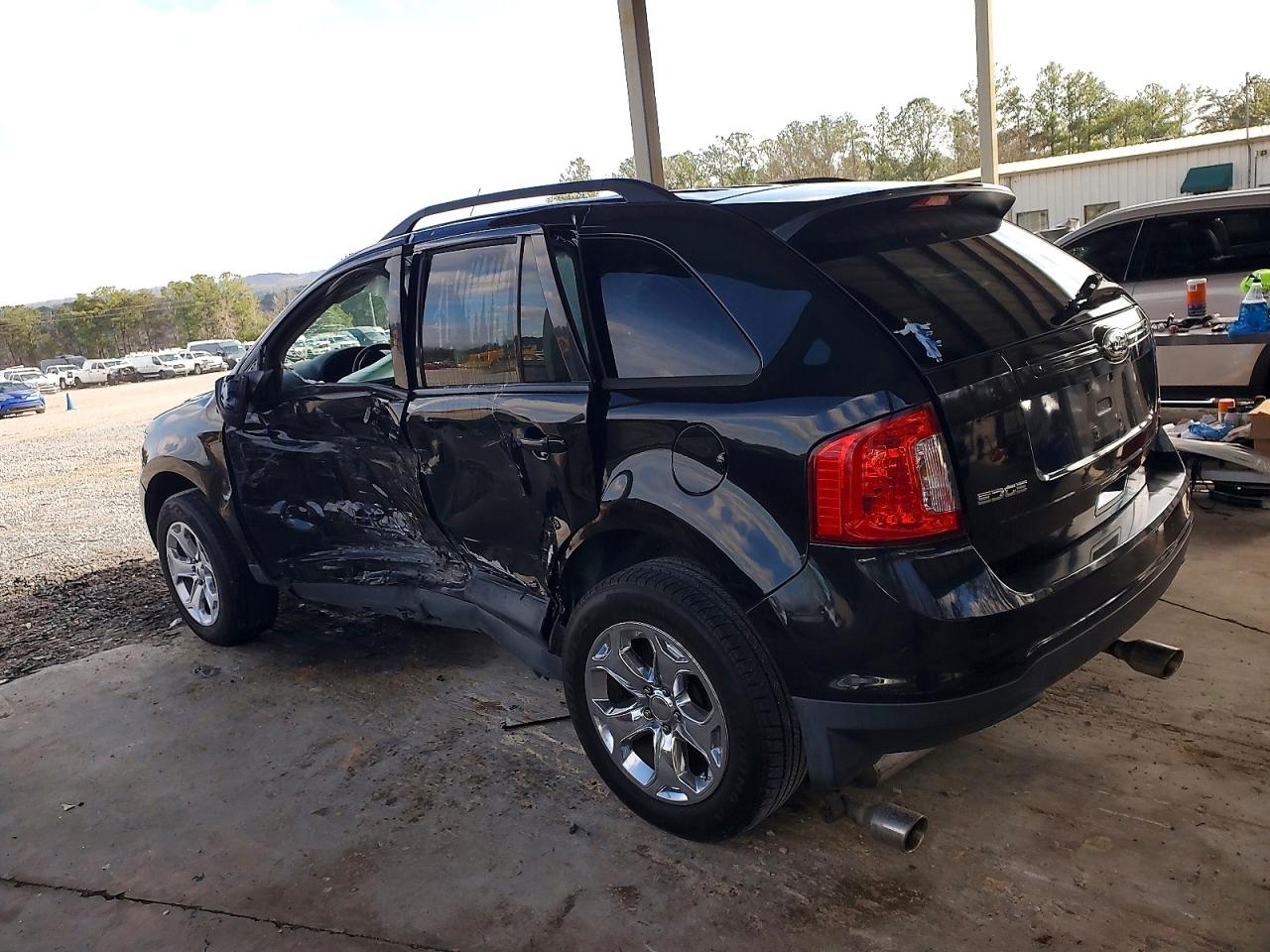 2013 Ford Edge Sel Черный vin: 2FMDK3JC6DBB50457