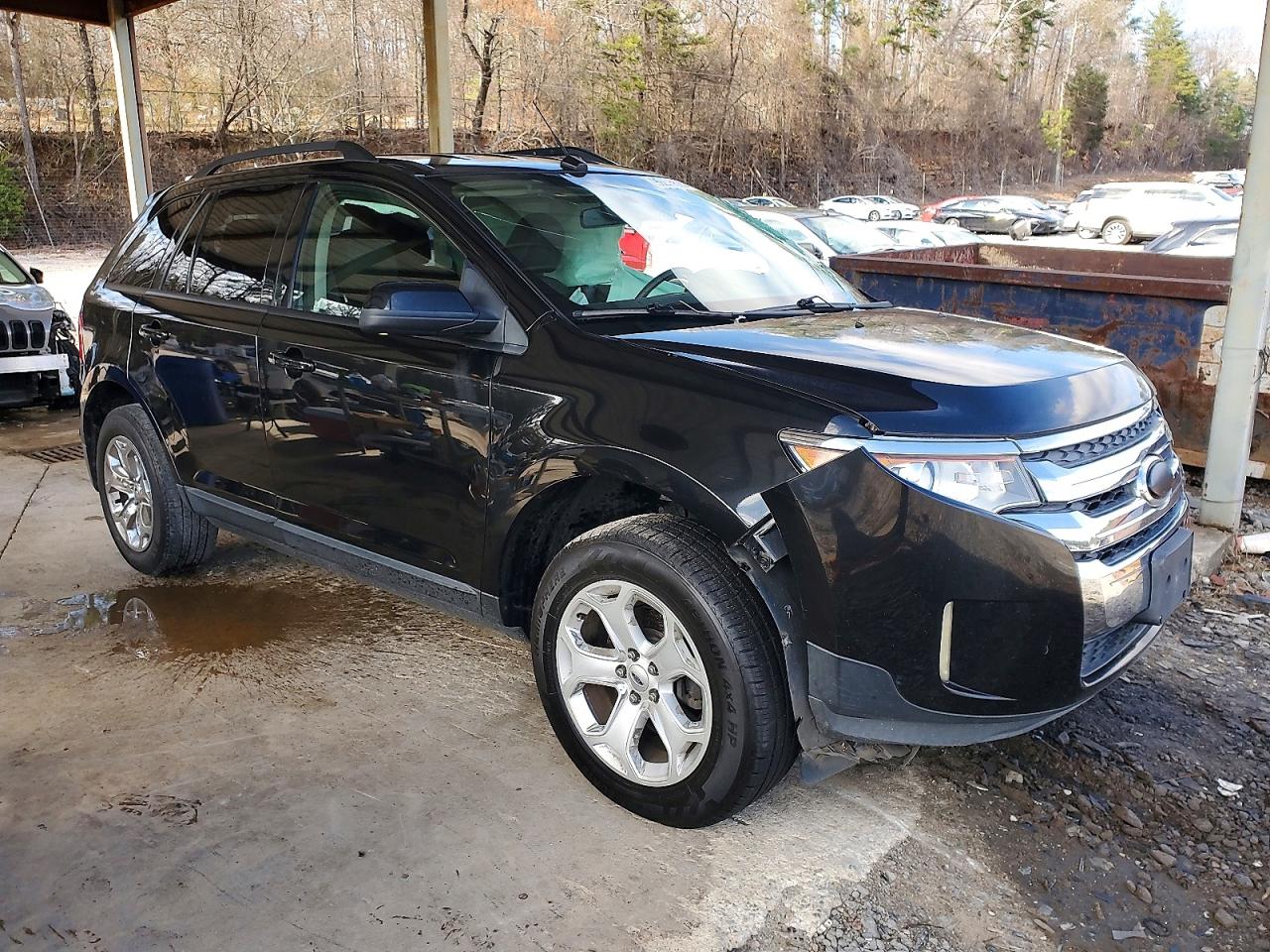2013 Ford Edge Sel Черный vin: 2FMDK3JC6DBB50457