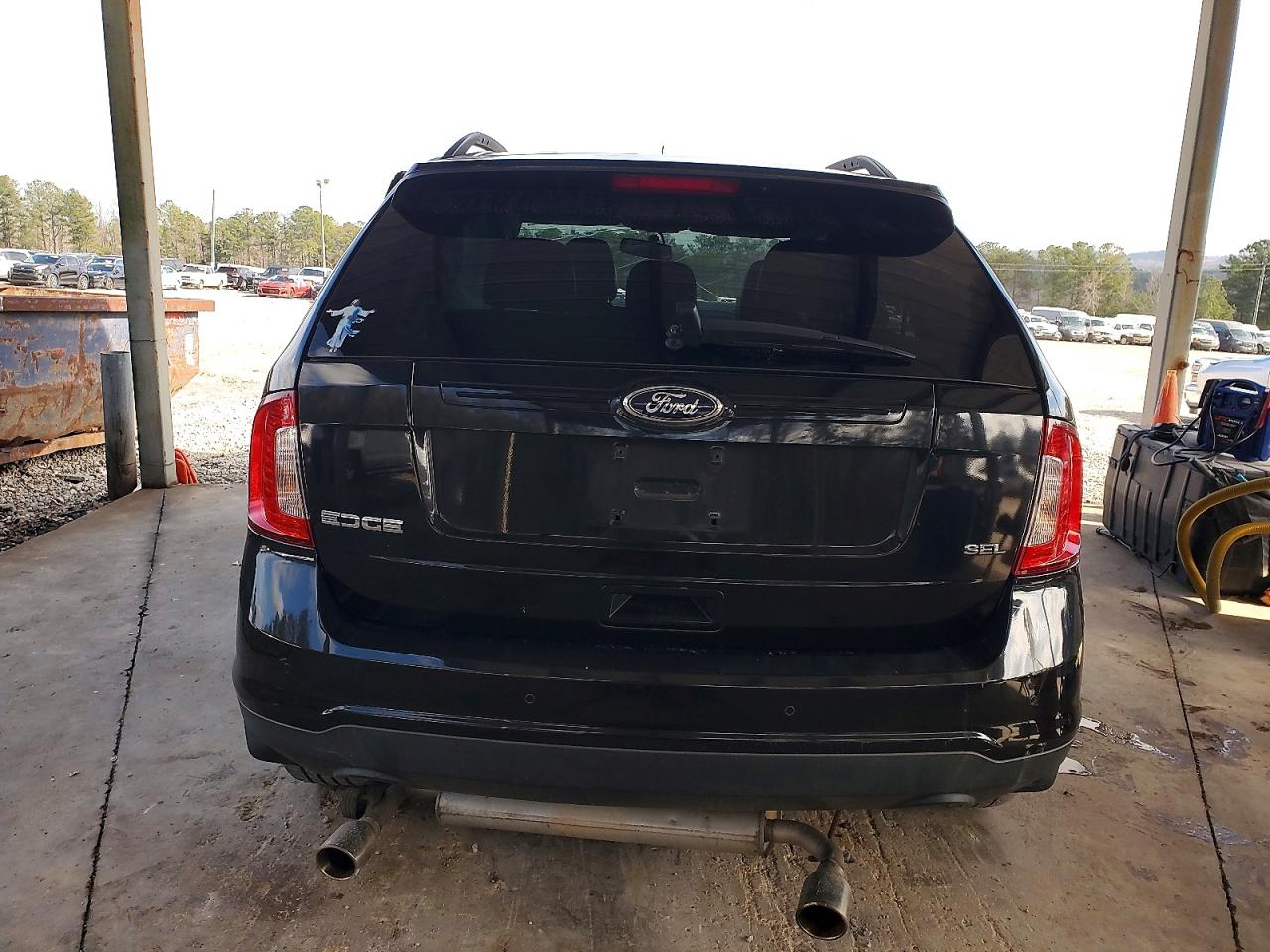 2013 Ford Edge Sel Черный vin: 2FMDK3JC6DBB50457
