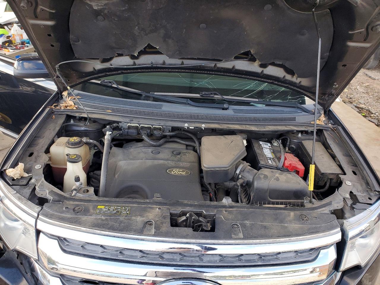 2013 Ford Edge Sel Черный vin: 2FMDK3JC6DBB50457