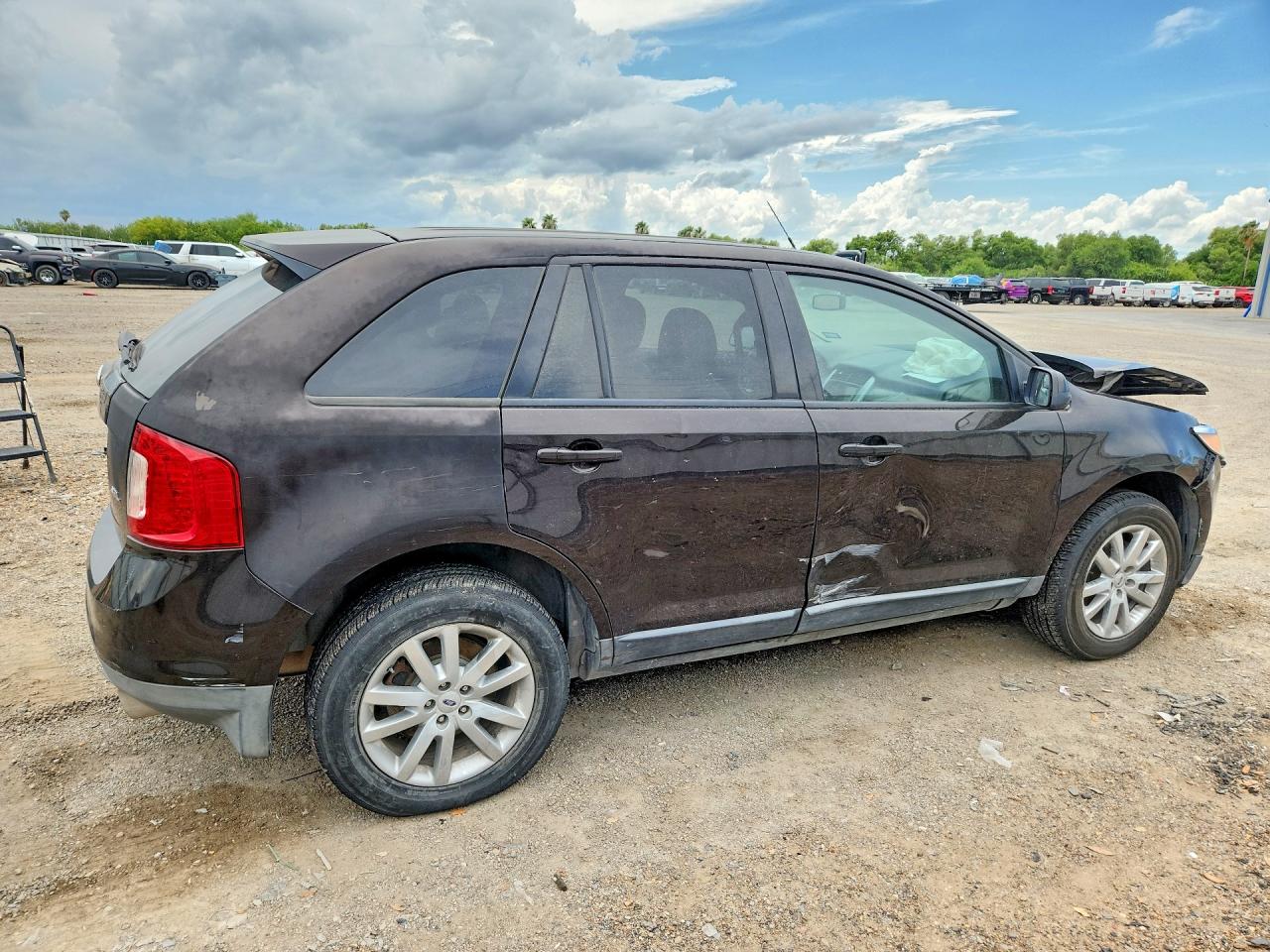 2013 Ford Edge Sel Black vin: 2FMDK3JC6DBB62852