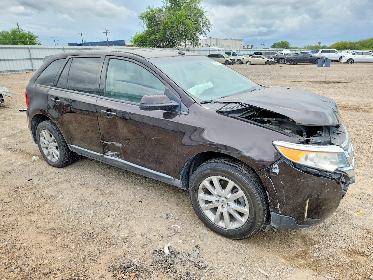 2013 Ford Edge Sel Black vin: 2FMDK3JC6DBB62852