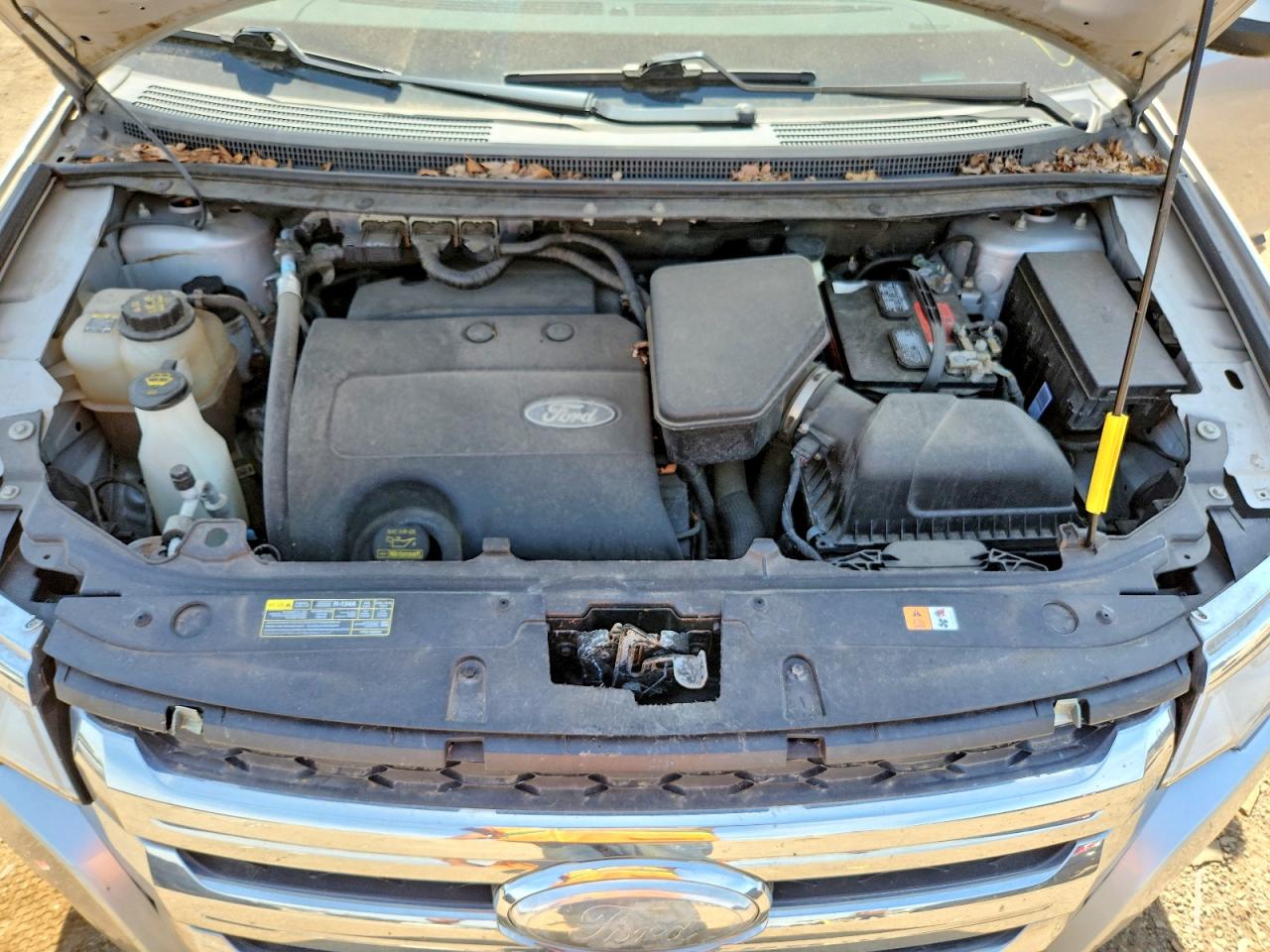 2013 Ford Edge Sel Silver vin: 2FMDK3JC6DBB63550