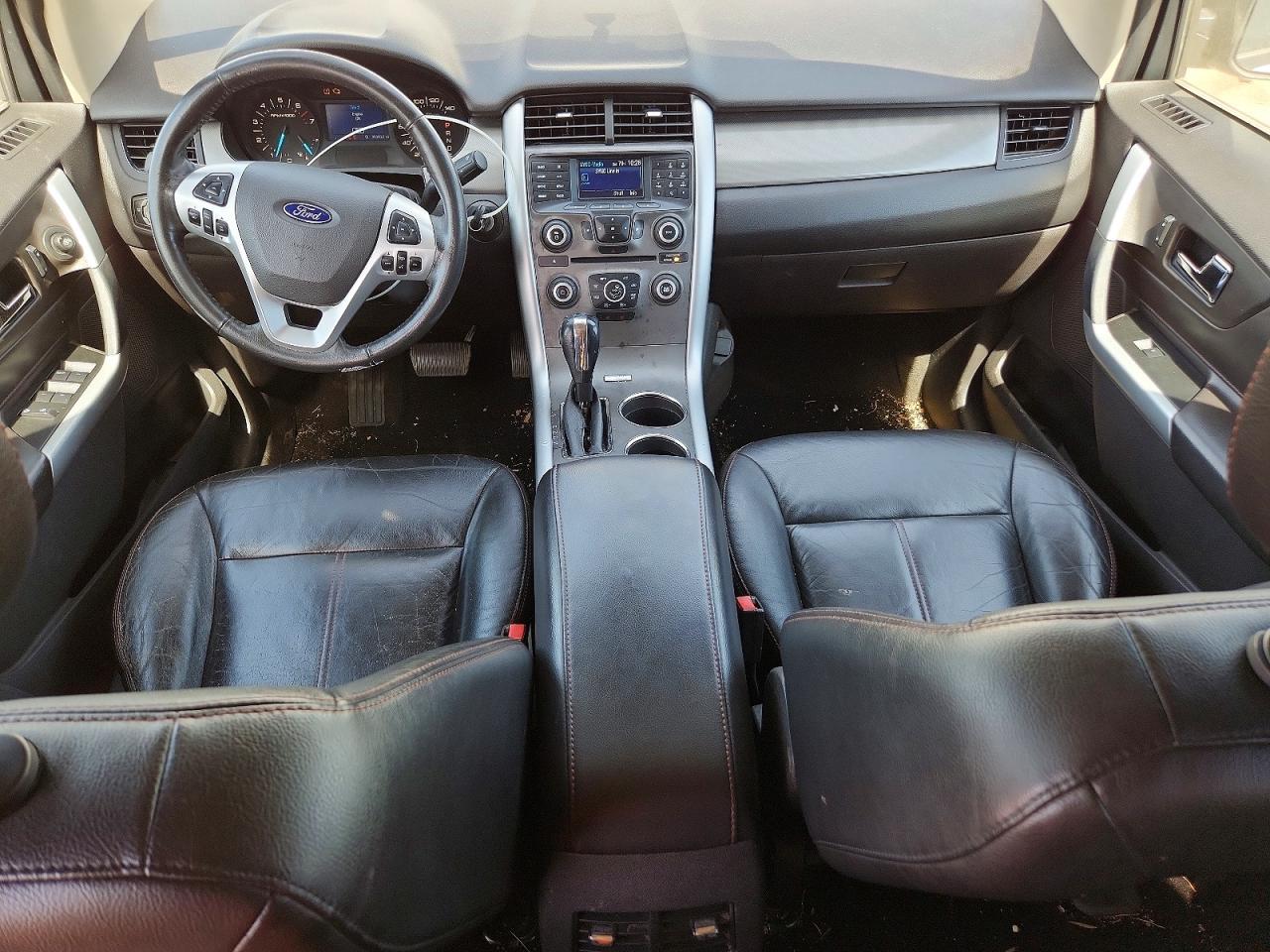 2013 Ford Edge Sel Silver vin: 2FMDK3JC6DBB63550