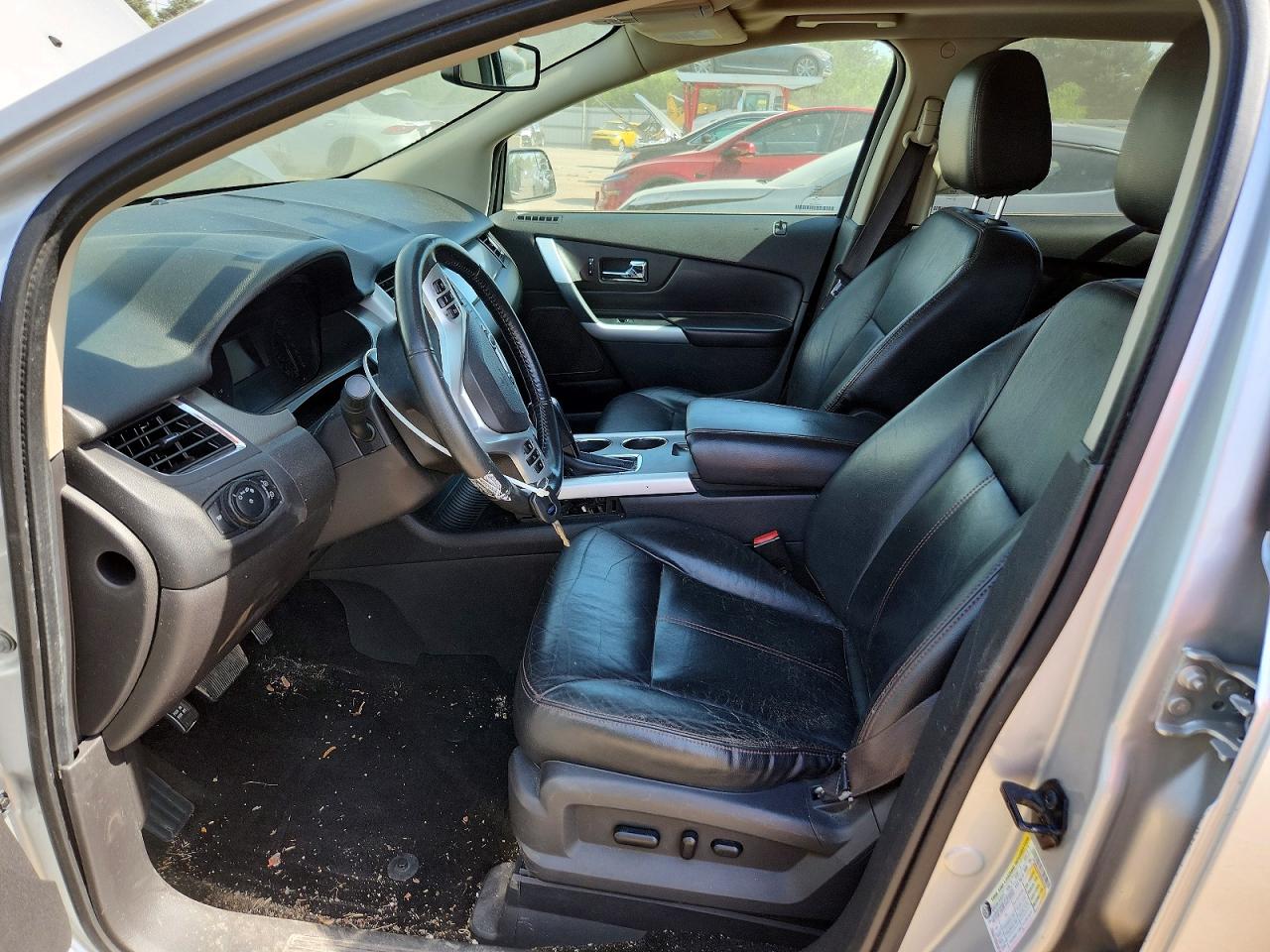 2013 Ford Edge Sel Silver vin: 2FMDK3JC6DBB63550