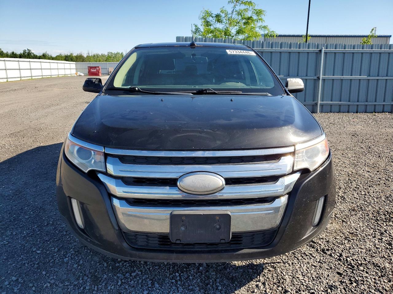 2013 Ford Edge Sel Black vin: 2FMDK3JC6DBC23536