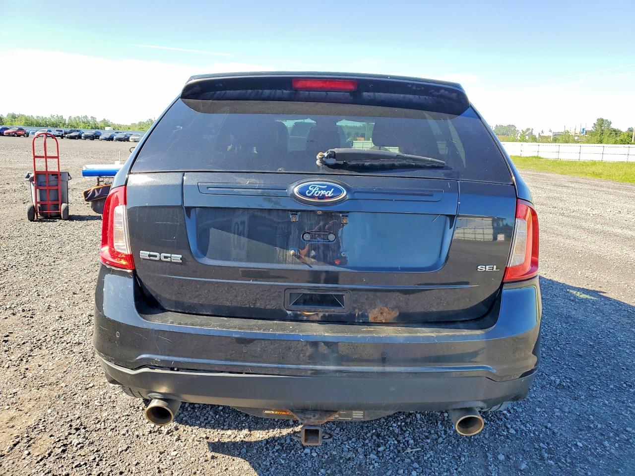 2013 Ford Edge Sel Black vin: 2FMDK3JC6DBC23536