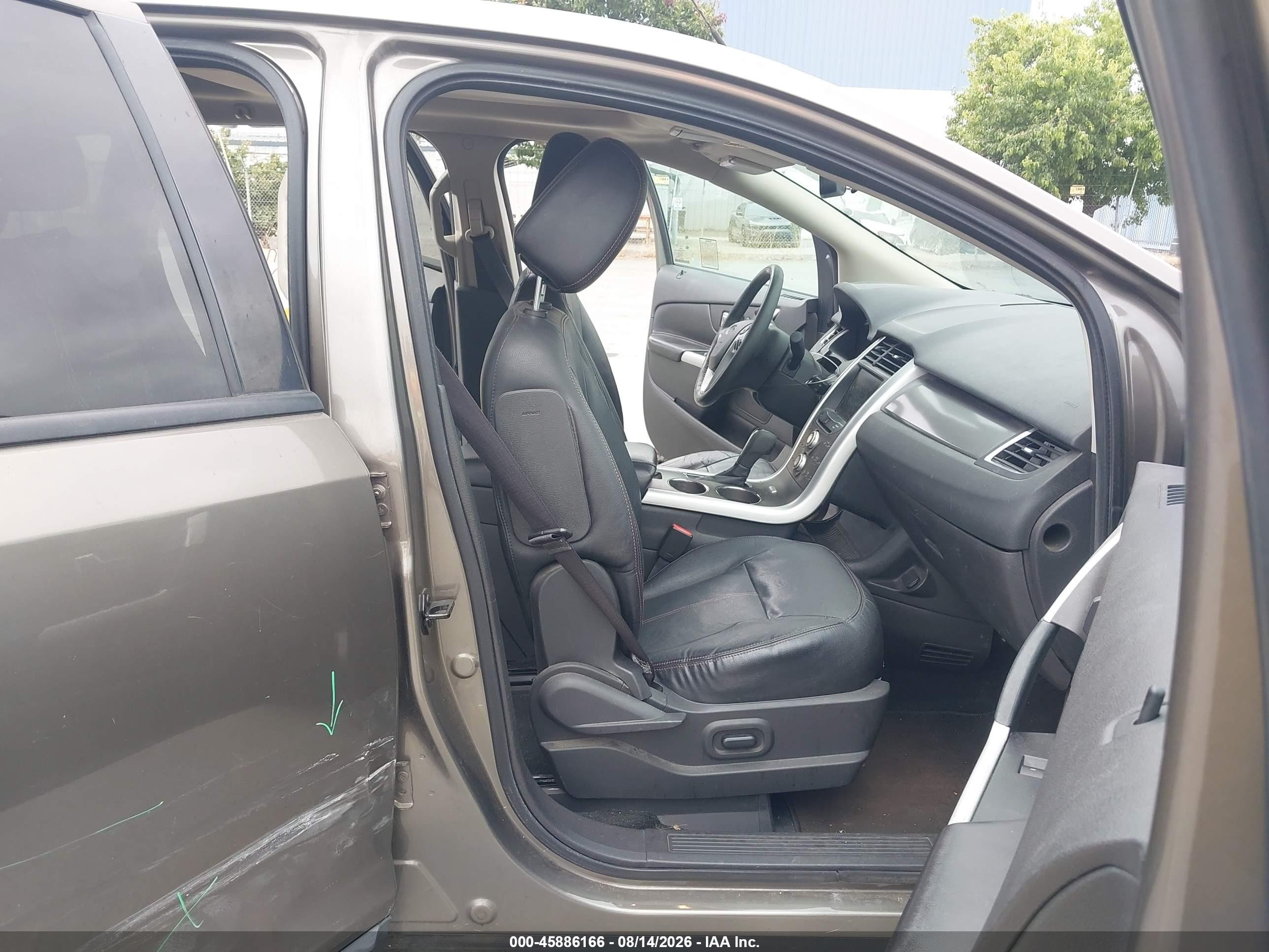 2013 Ford Edge Sel Brown vin: 2FMDK3JC6DBC34634