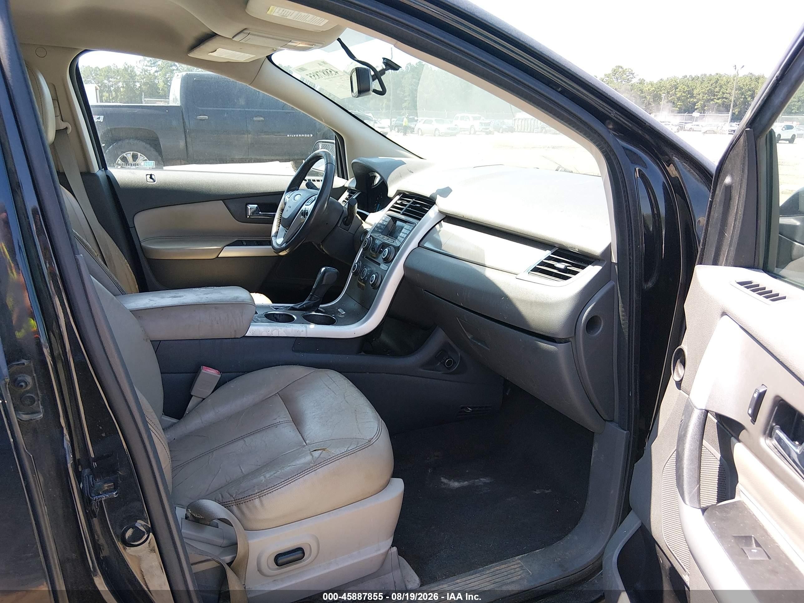 2013 Ford Edge Sel Black vin: 2FMDK3JC6DBC96941