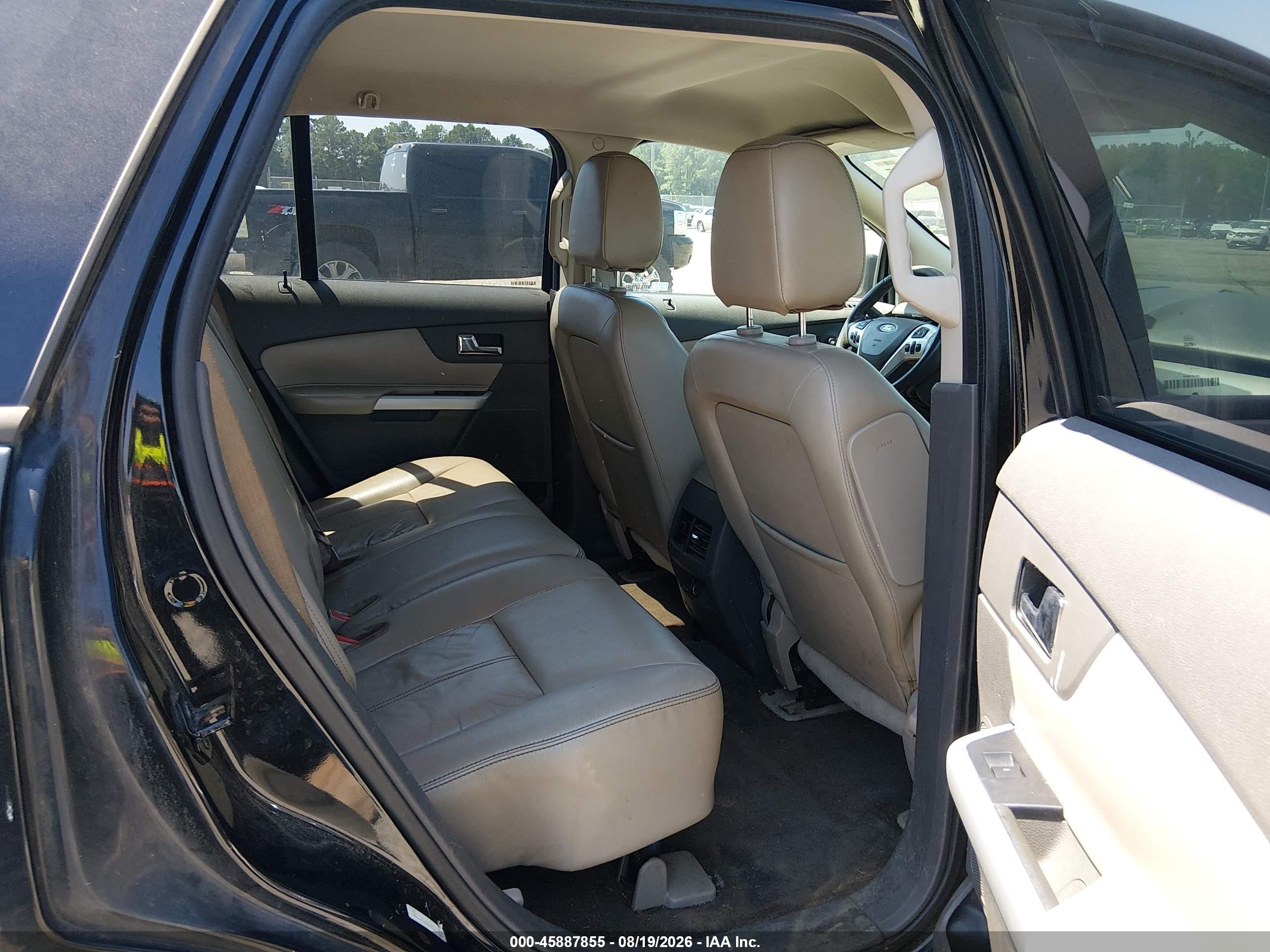 2013 Ford Edge Sel Black vin: 2FMDK3JC6DBC96941