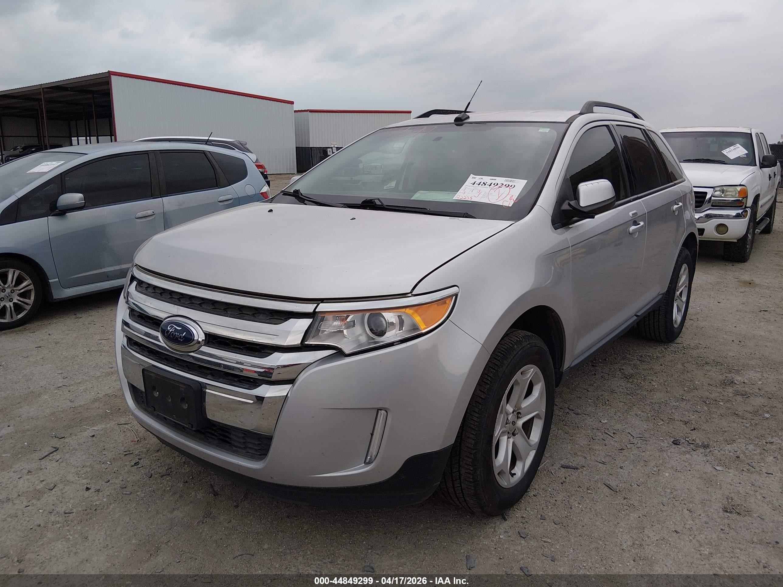 2013 Ford Edge Sel Серебряный vin: 2FMDK3JC6DBE10081