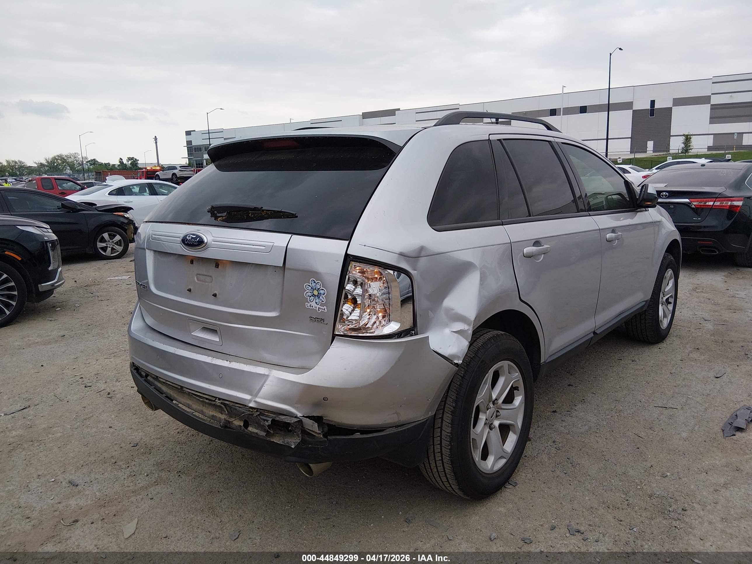 2013 Ford Edge Sel Серебряный vin: 2FMDK3JC6DBE10081