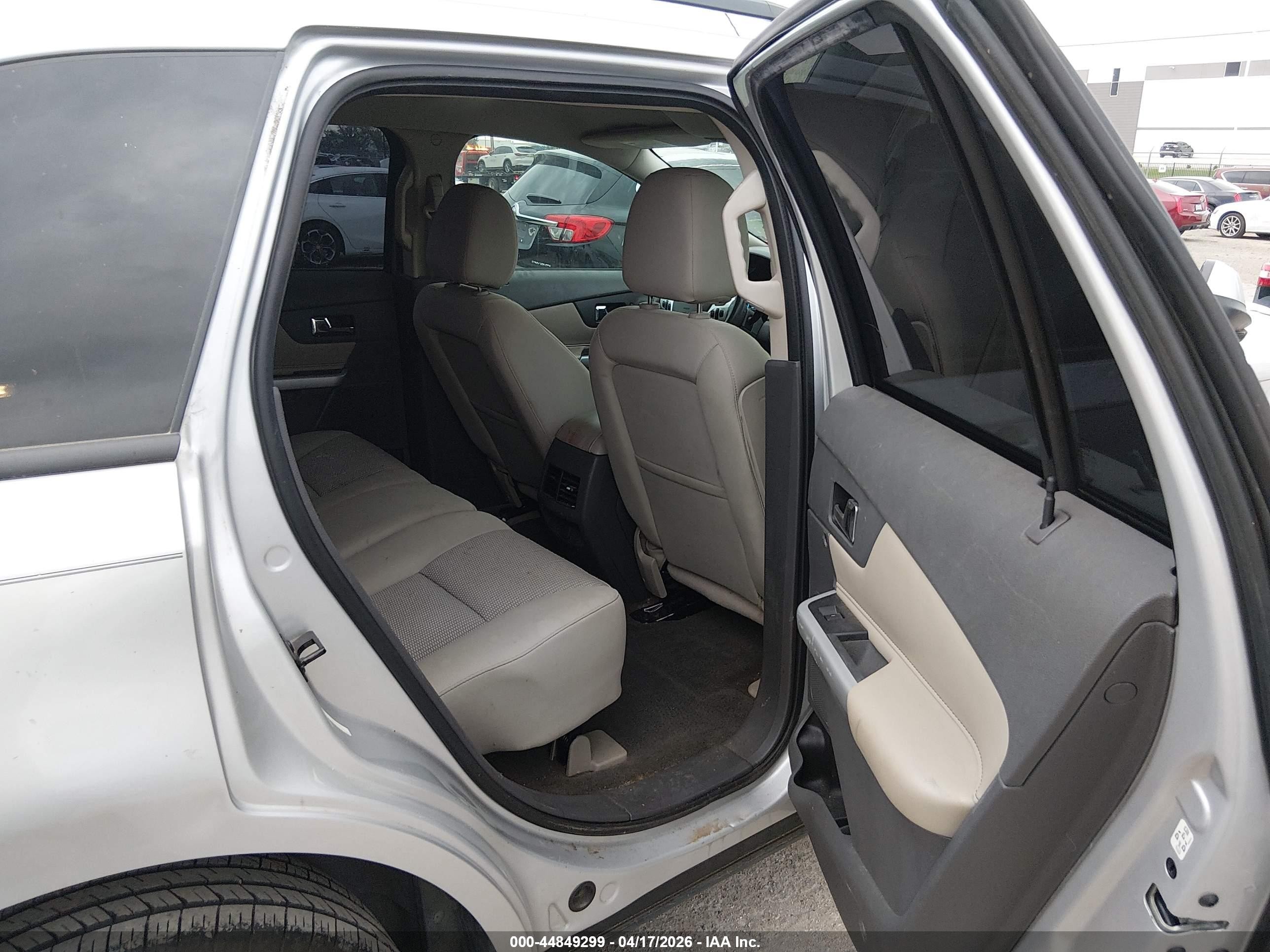 2013 Ford Edge Sel Серебряный vin: 2FMDK3JC6DBE10081