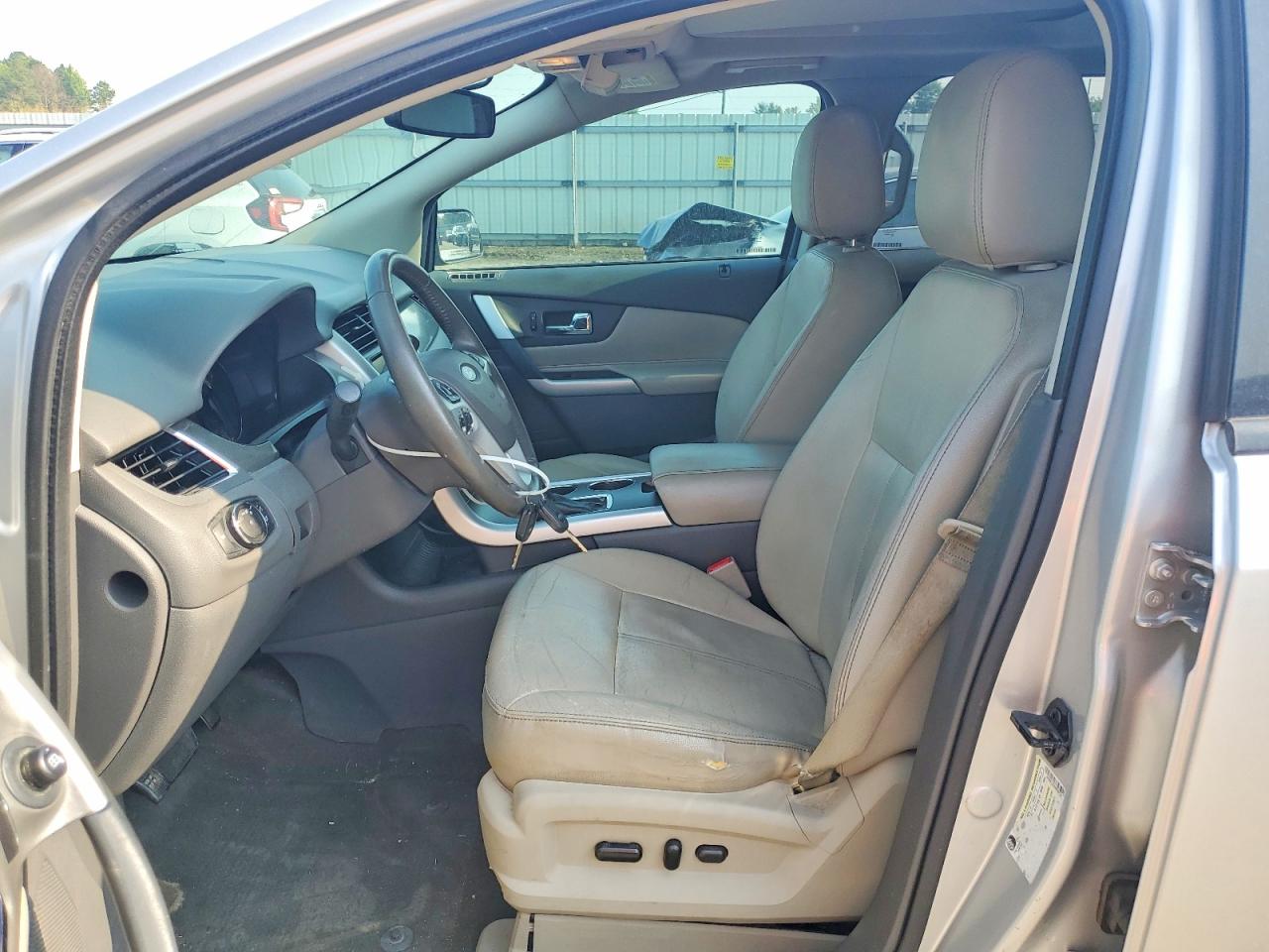 2013 Ford Edge Sel Silver vin: 2FMDK3JC6DBE30735