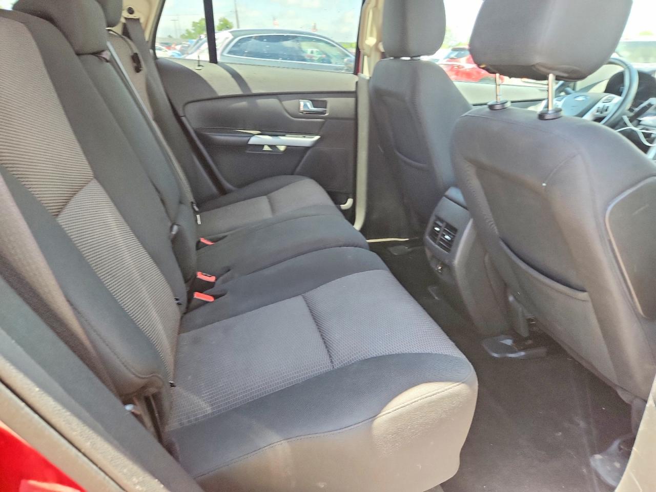 2013 Ford Edge Sel Red vin: 2FMDK3JC6DBE32386