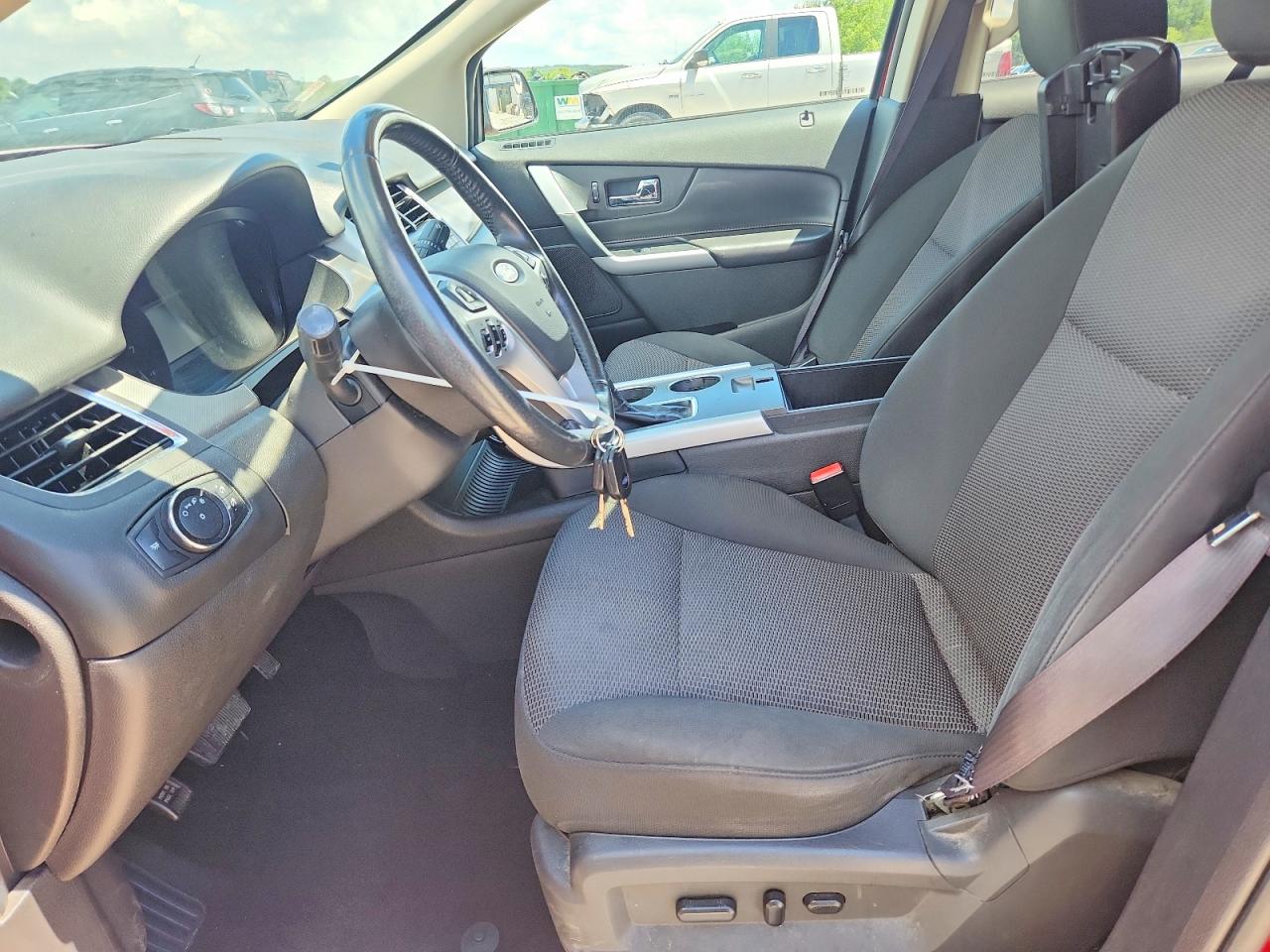 2013 Ford Edge Sel Red vin: 2FMDK3JC6DBE32386
