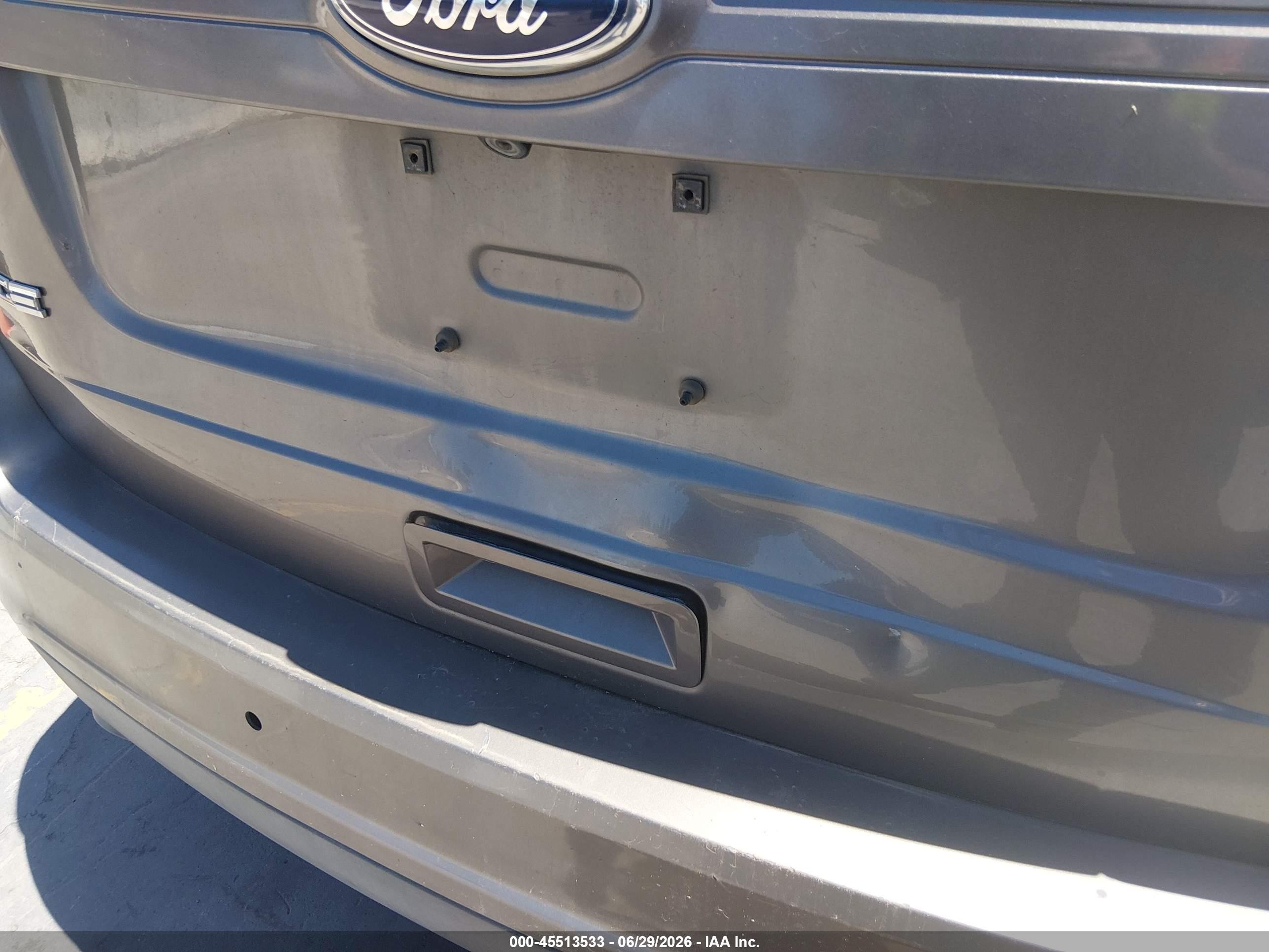 2013 Ford Edge Sel Gray vin: 2FMDK3JC6DBE38267