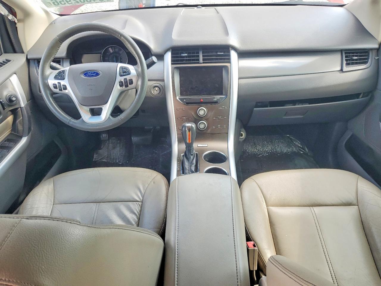 2014 Ford Edge Sel Red vin: 2FMDK3JC6EBA02438
