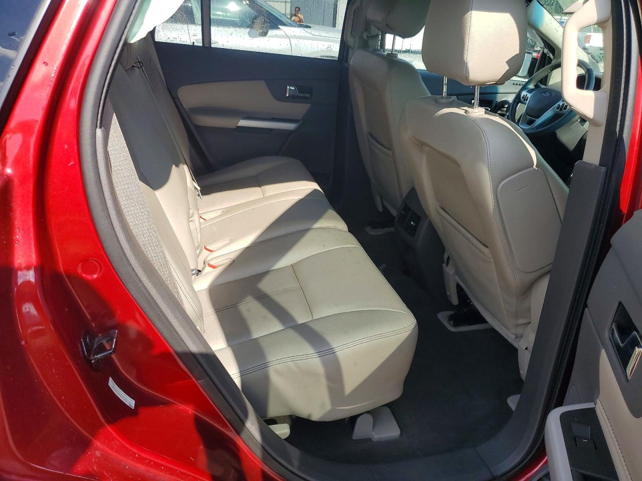 2014 Ford Edge Sel Red vin: 2FMDK3JC6EBA02438