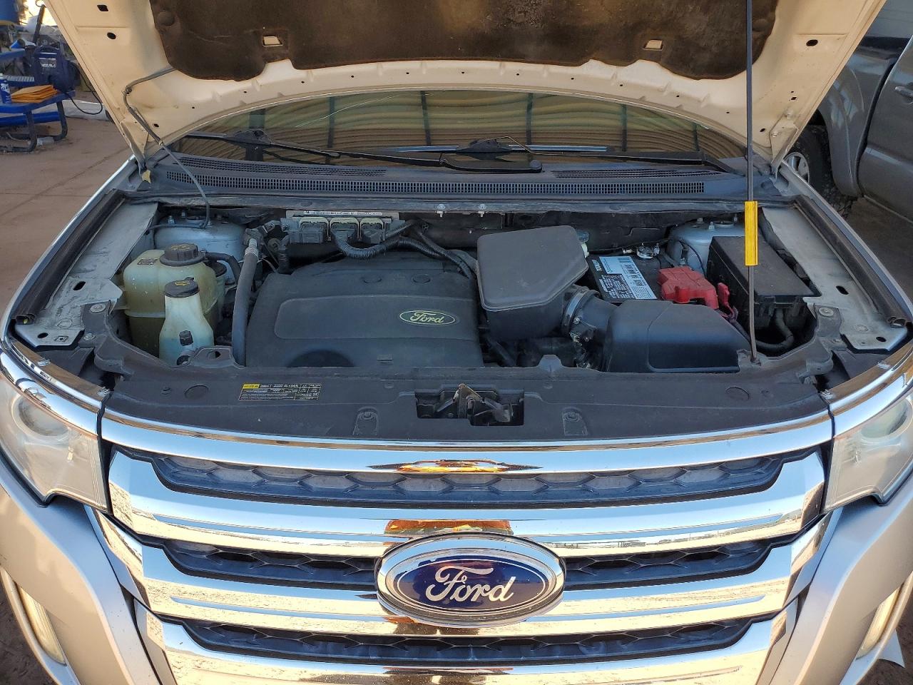 2014 Ford Edge Sel Silver vin: 2FMDK3JC6EBA46455