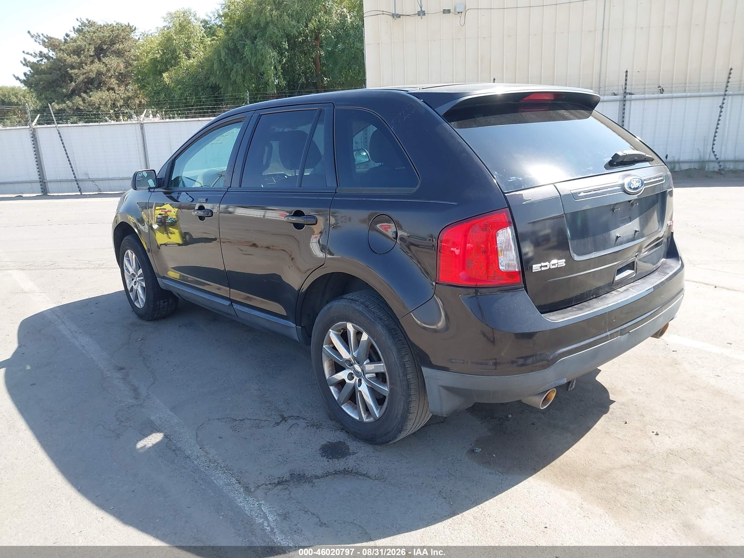 2014 Ford Edge Sel Коричневый vin: 2FMDK3JC6EBA58055