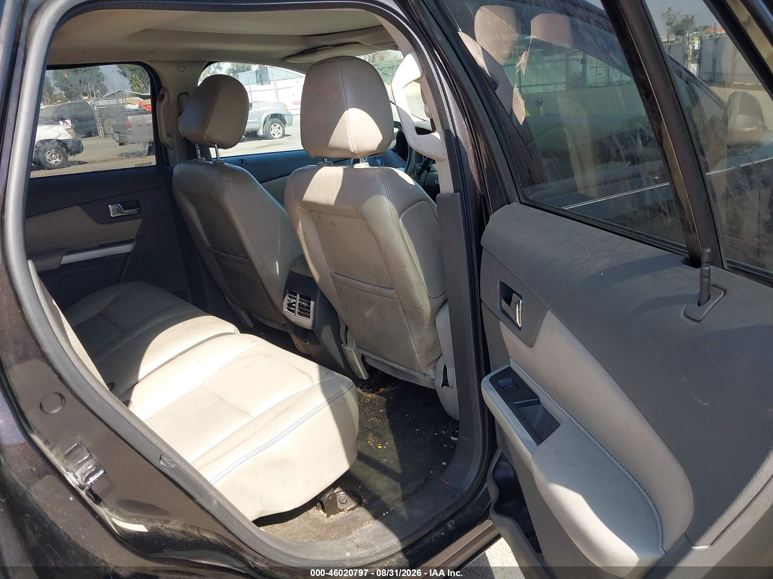 2014 Ford Edge Sel Коричневый vin: 2FMDK3JC6EBA58055