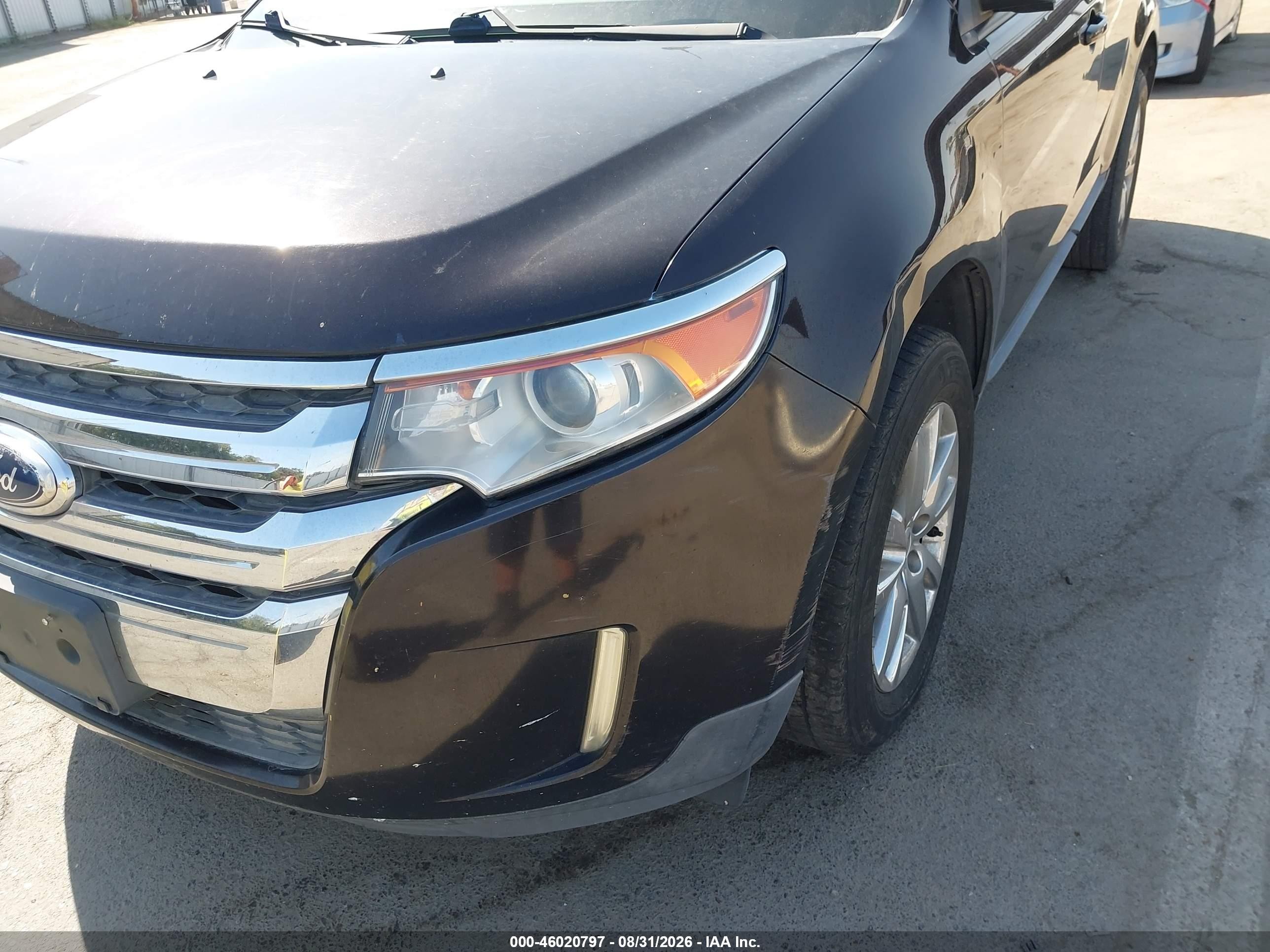 2014 Ford Edge Sel Коричневый vin: 2FMDK3JC6EBA58055
