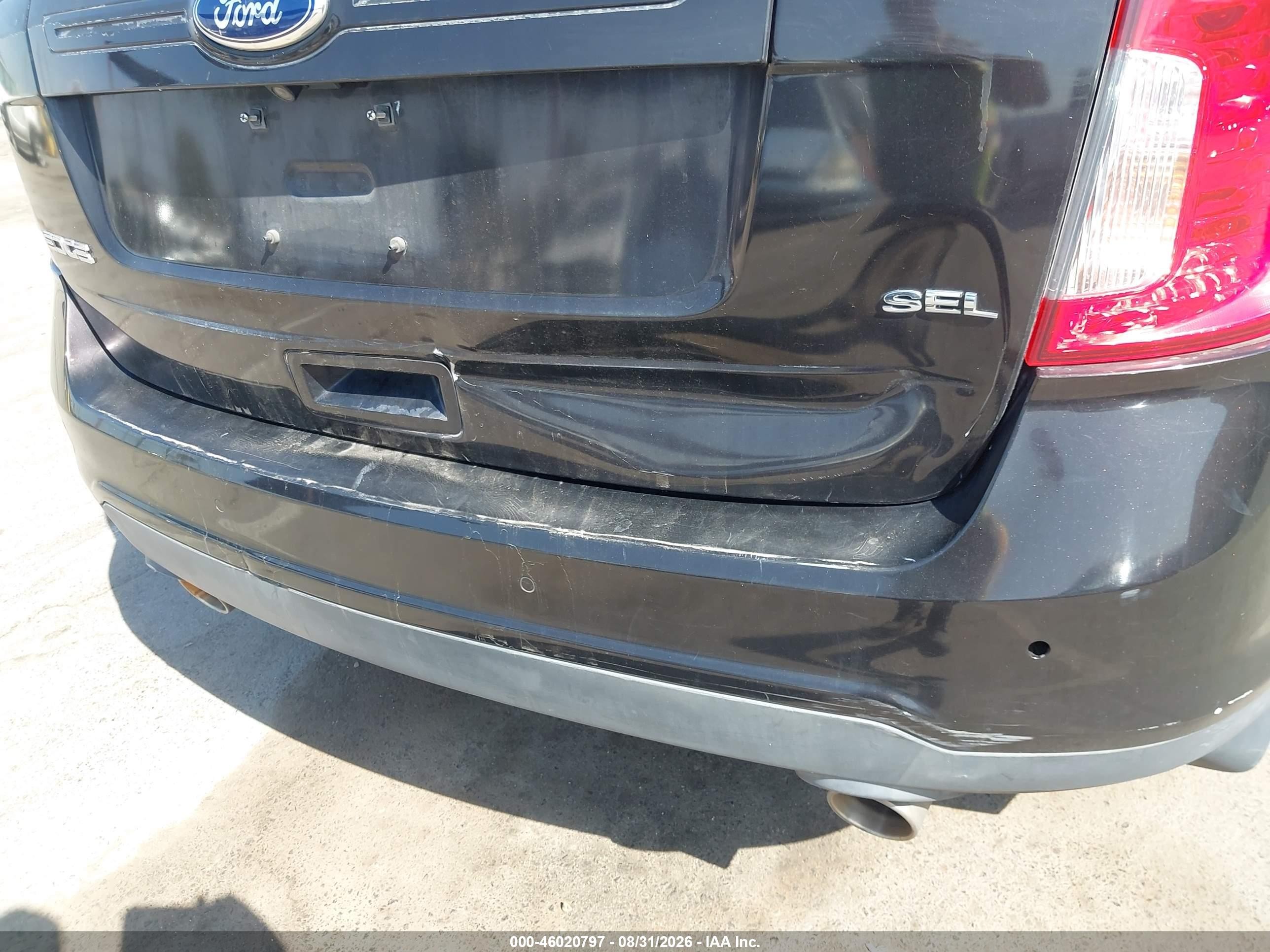 2014 Ford Edge Sel Коричневый vin: 2FMDK3JC6EBA58055