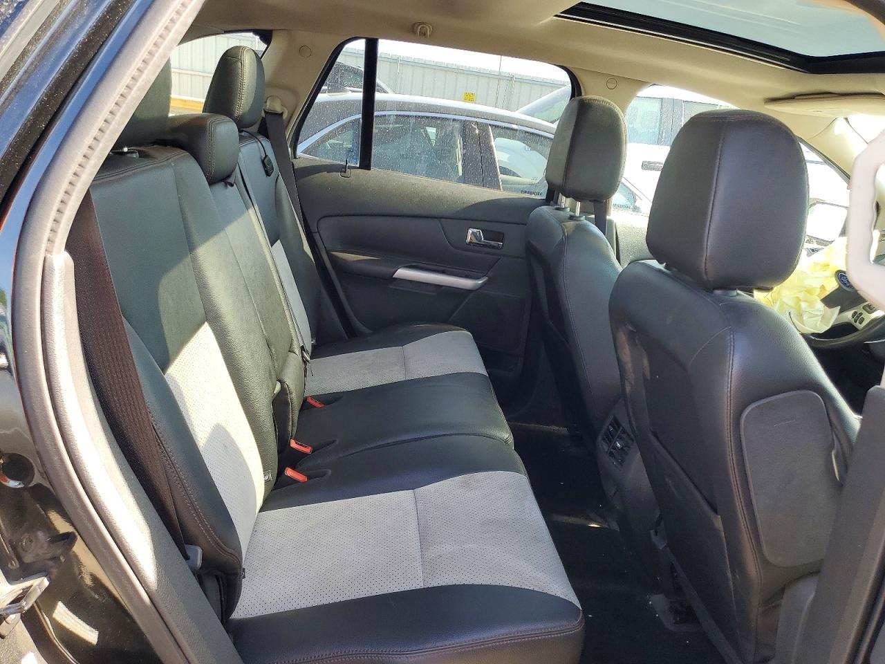 2014 Ford Edge Sel Black vin: 2FMDK3JC6EBA77740