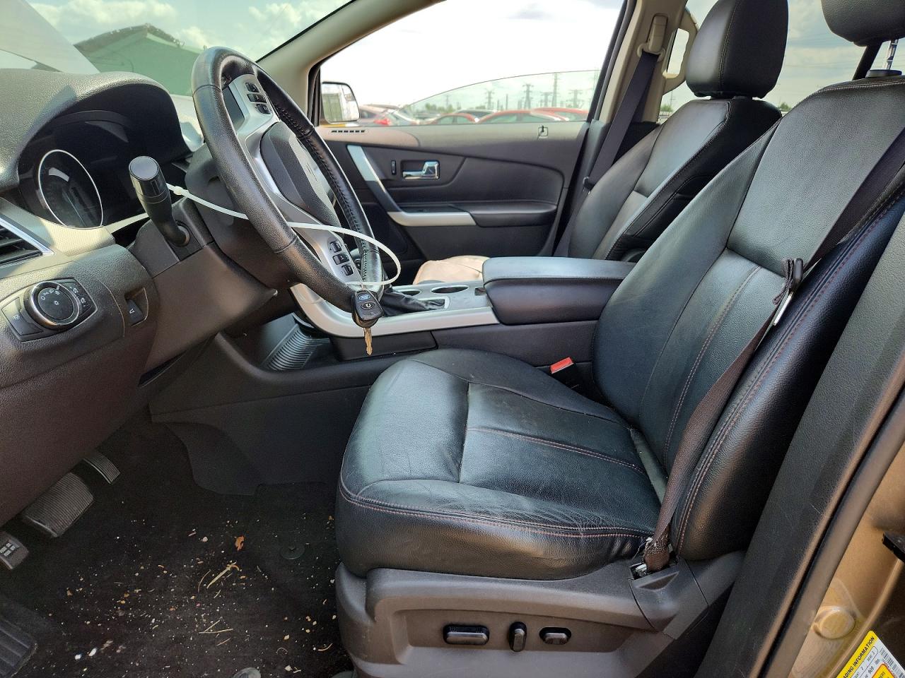 2014 Ford Edge Sel Gray vin: 2FMDK3JC6EBA81979