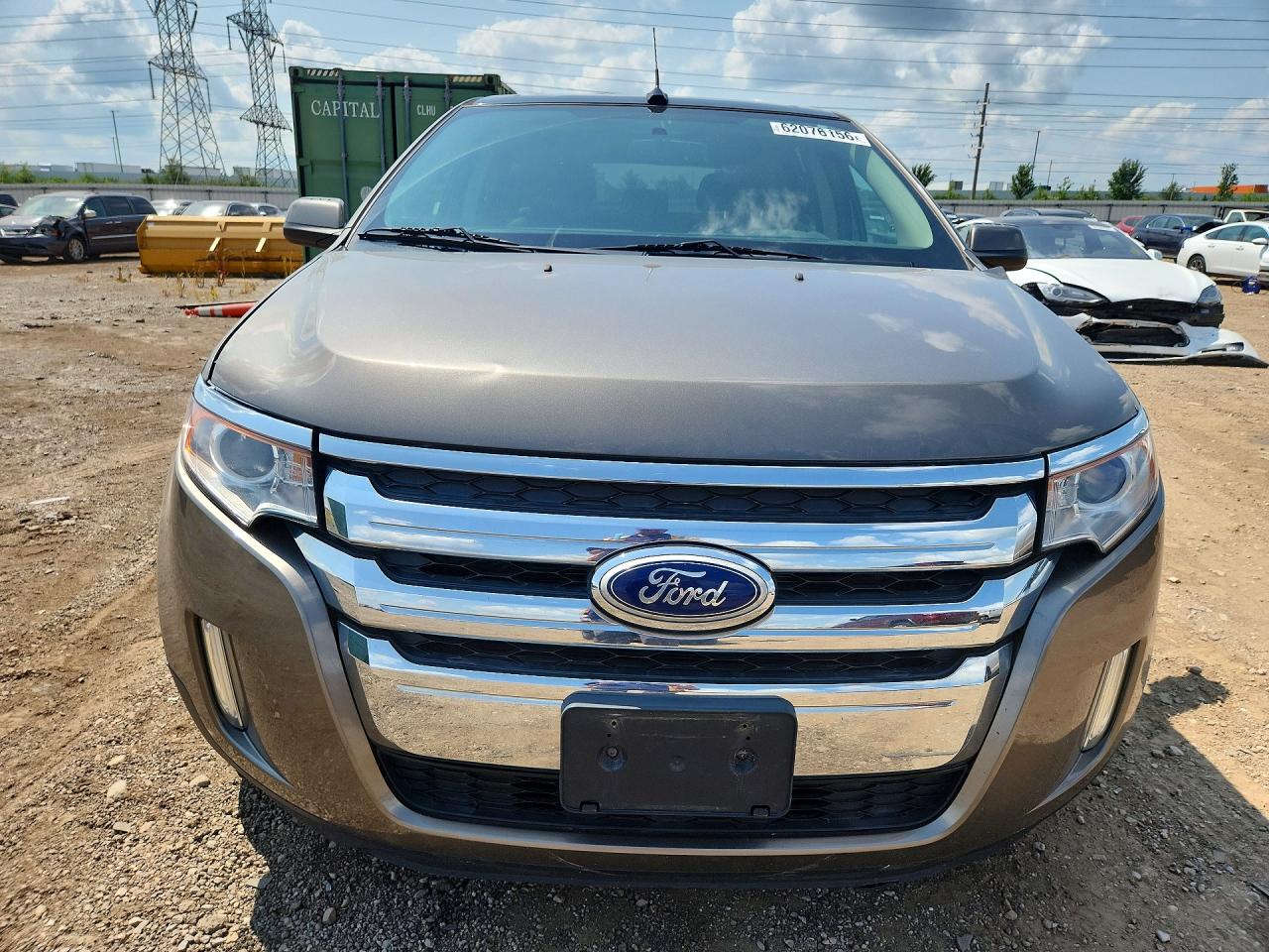 2014 Ford Edge Sel Gray vin: 2FMDK3JC6EBA81979