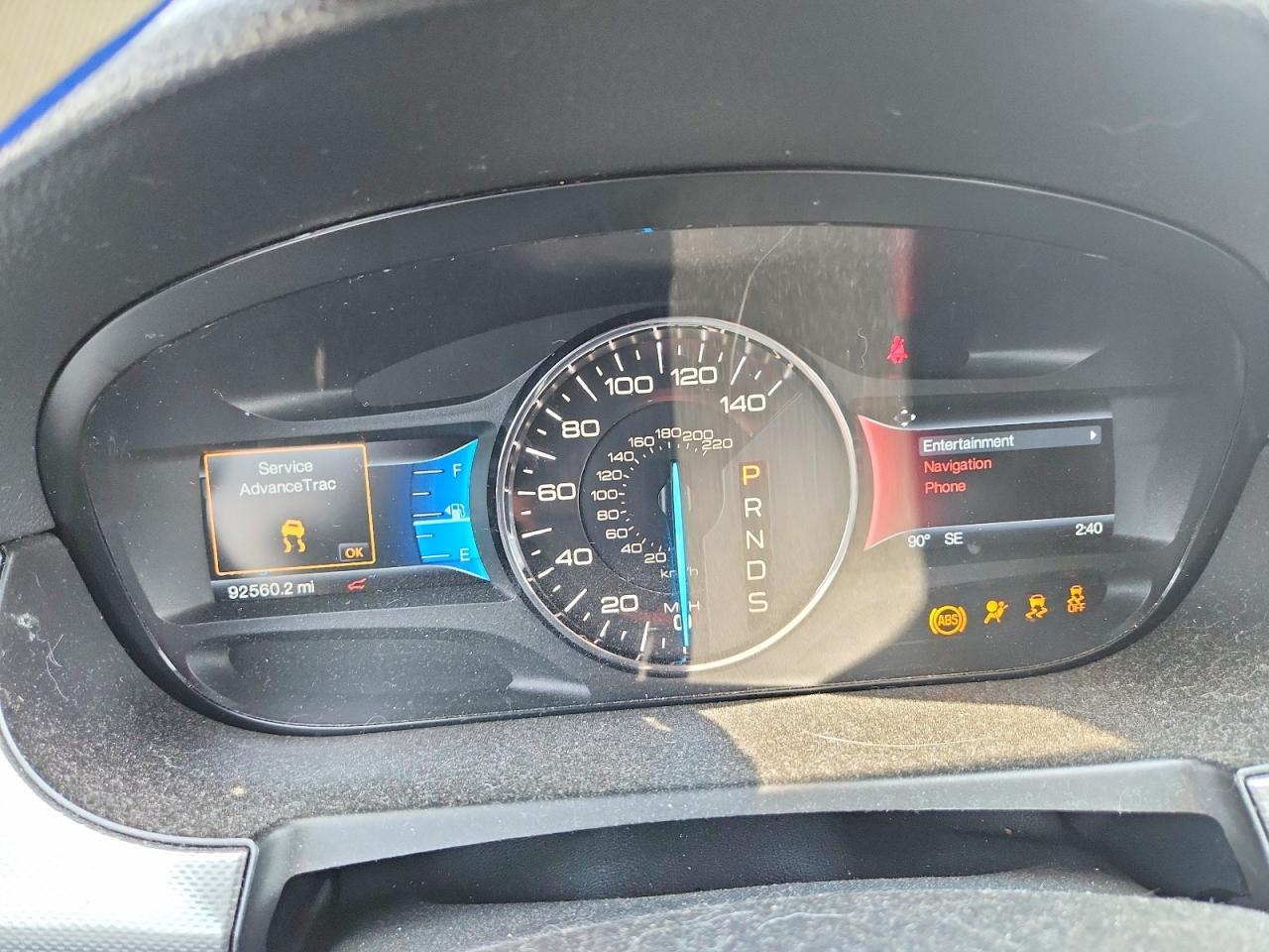 2014 Ford Edge Sel Gray vin: 2FMDK3JC6EBA81979