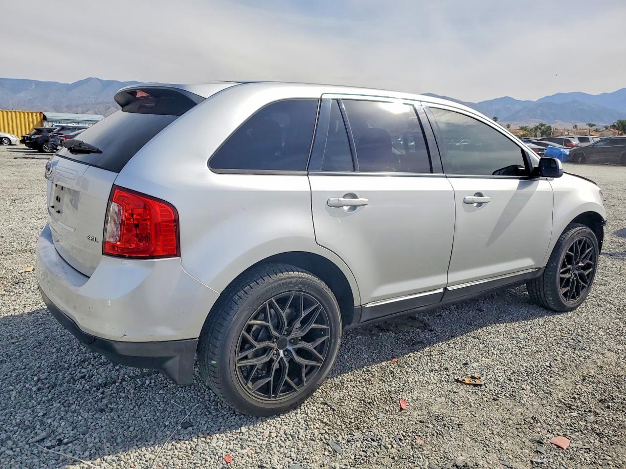 2014 Ford Edge Sel Silver vin: 2FMDK3JC6EBB00935