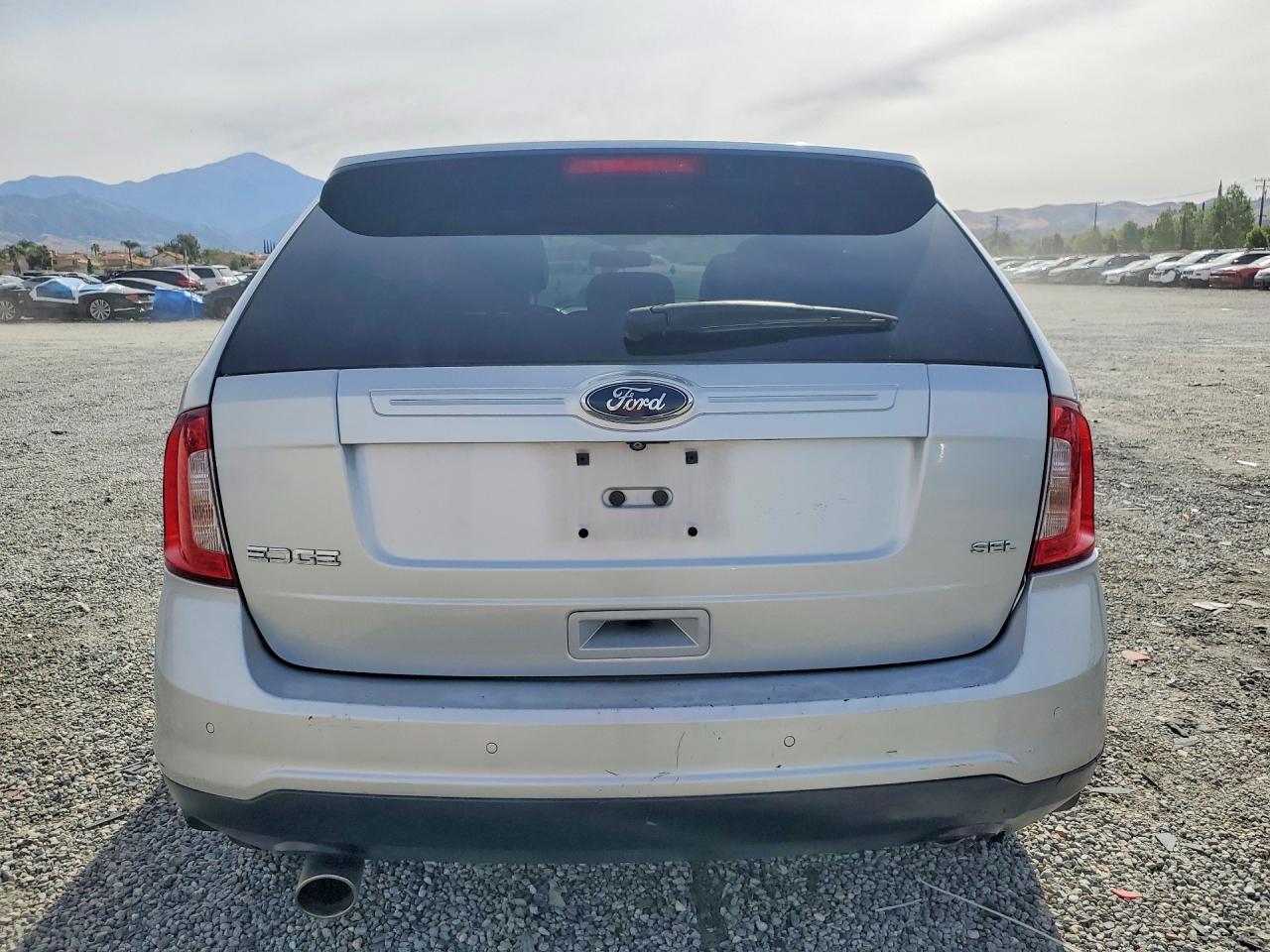 2014 Ford Edge Sel Silver vin: 2FMDK3JC6EBB00935