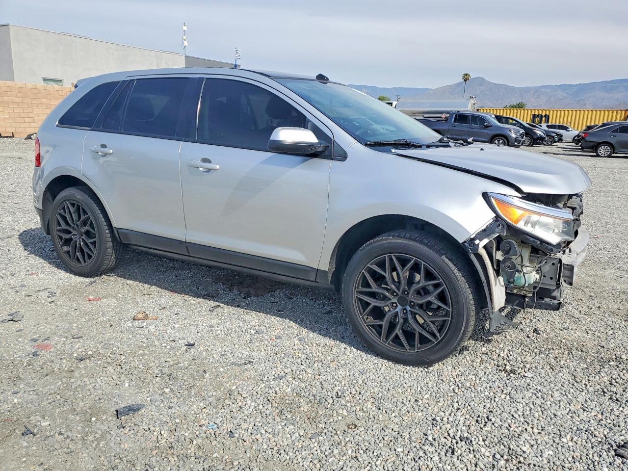 2014 Ford Edge Sel Silver vin: 2FMDK3JC6EBB00935