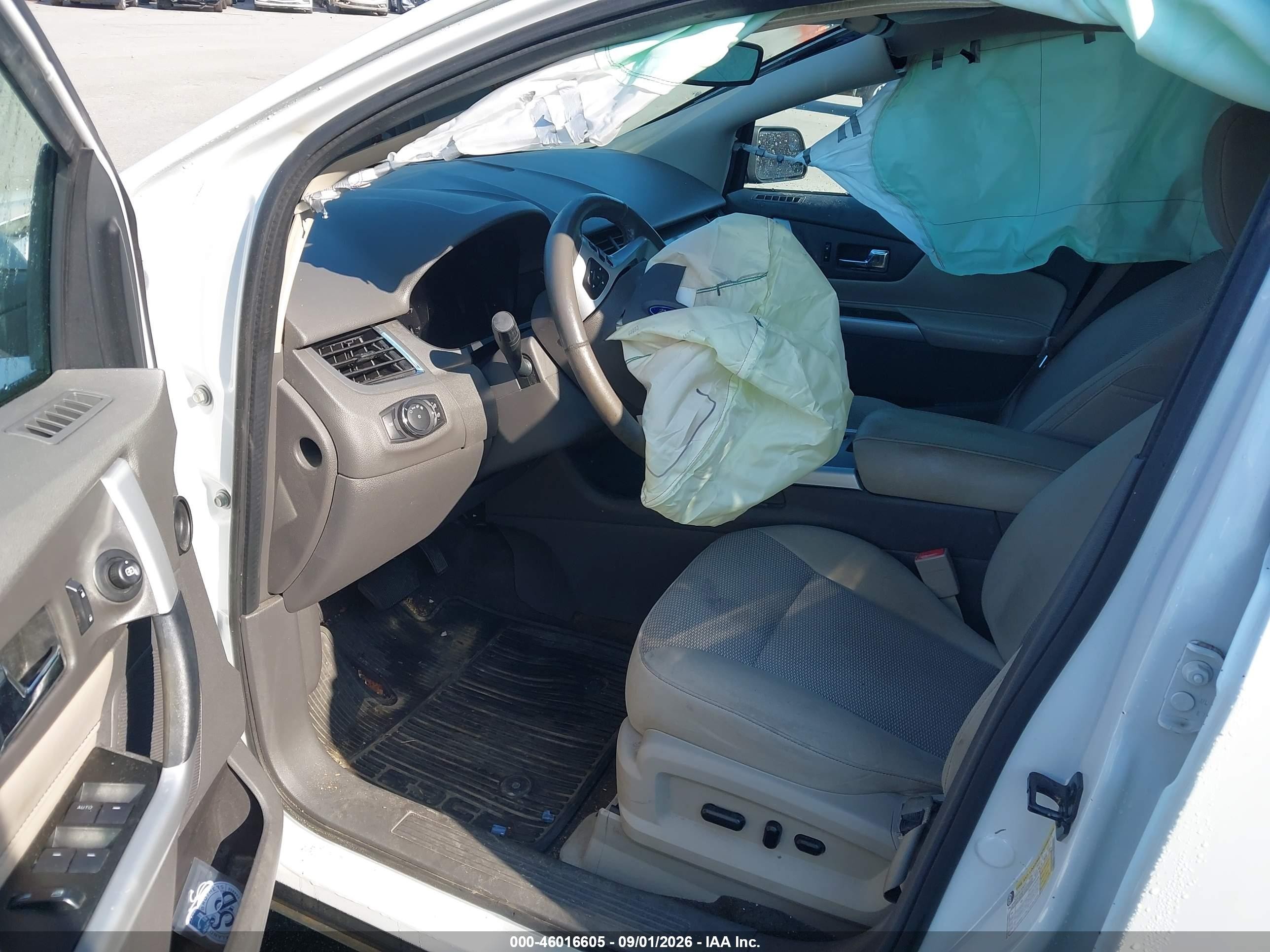 2014 Ford Edge Sel Белый vin: 2FMDK3JC6EBB20828