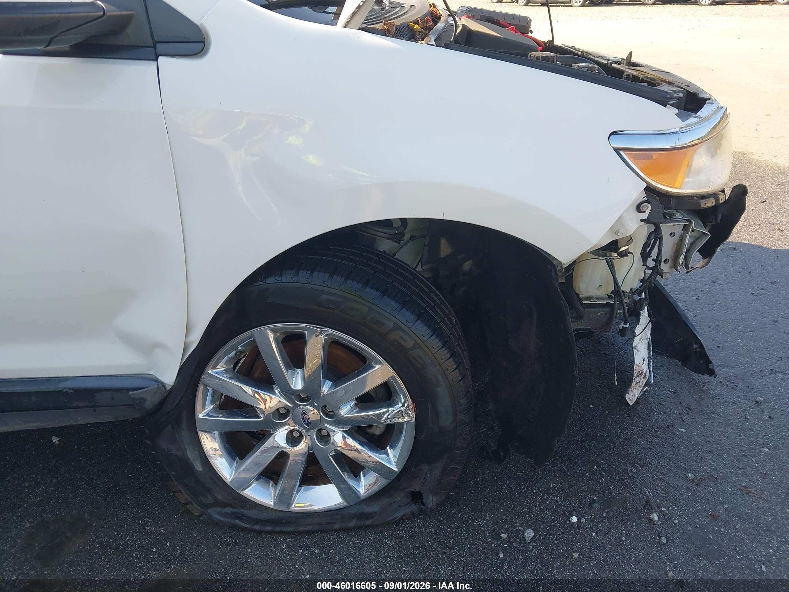 2014 Ford Edge Sel Белый vin: 2FMDK3JC6EBB20828