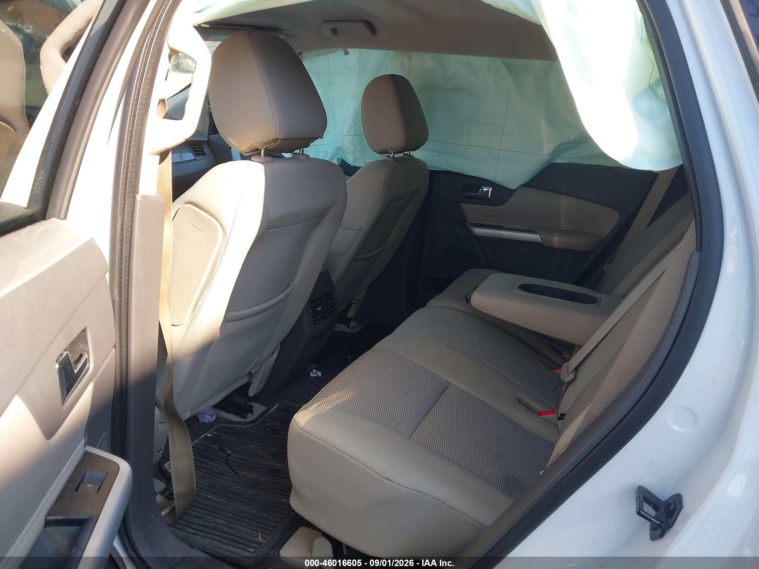 2014 Ford Edge Sel Белый vin: 2FMDK3JC6EBB20828