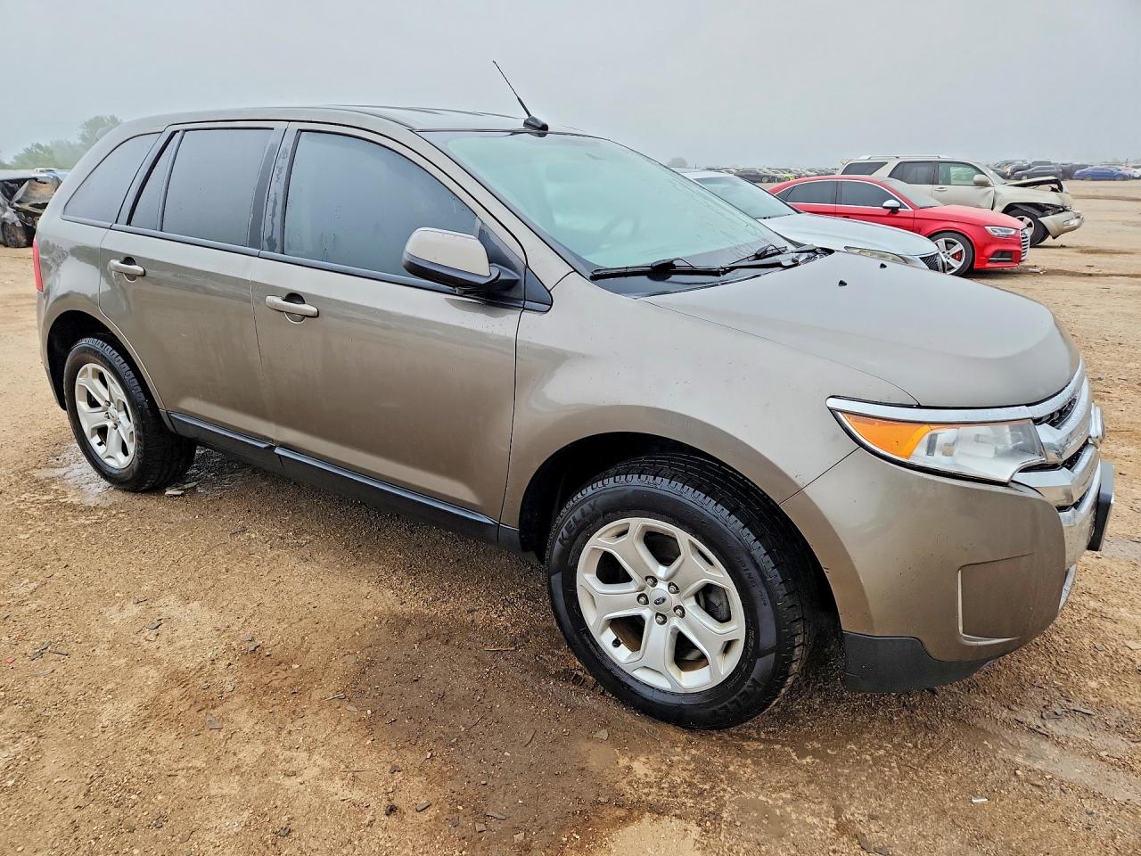 2014 Ford Edge Sel Gray vin: 2FMDK3JC6EBB45289